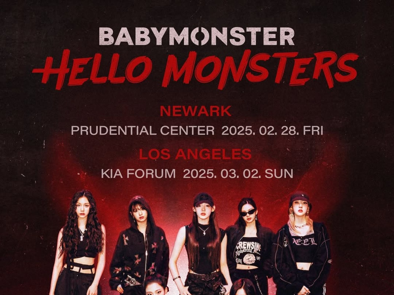 BABYMONSTER Announces 2025 World Tour, First Ever North American Shows
