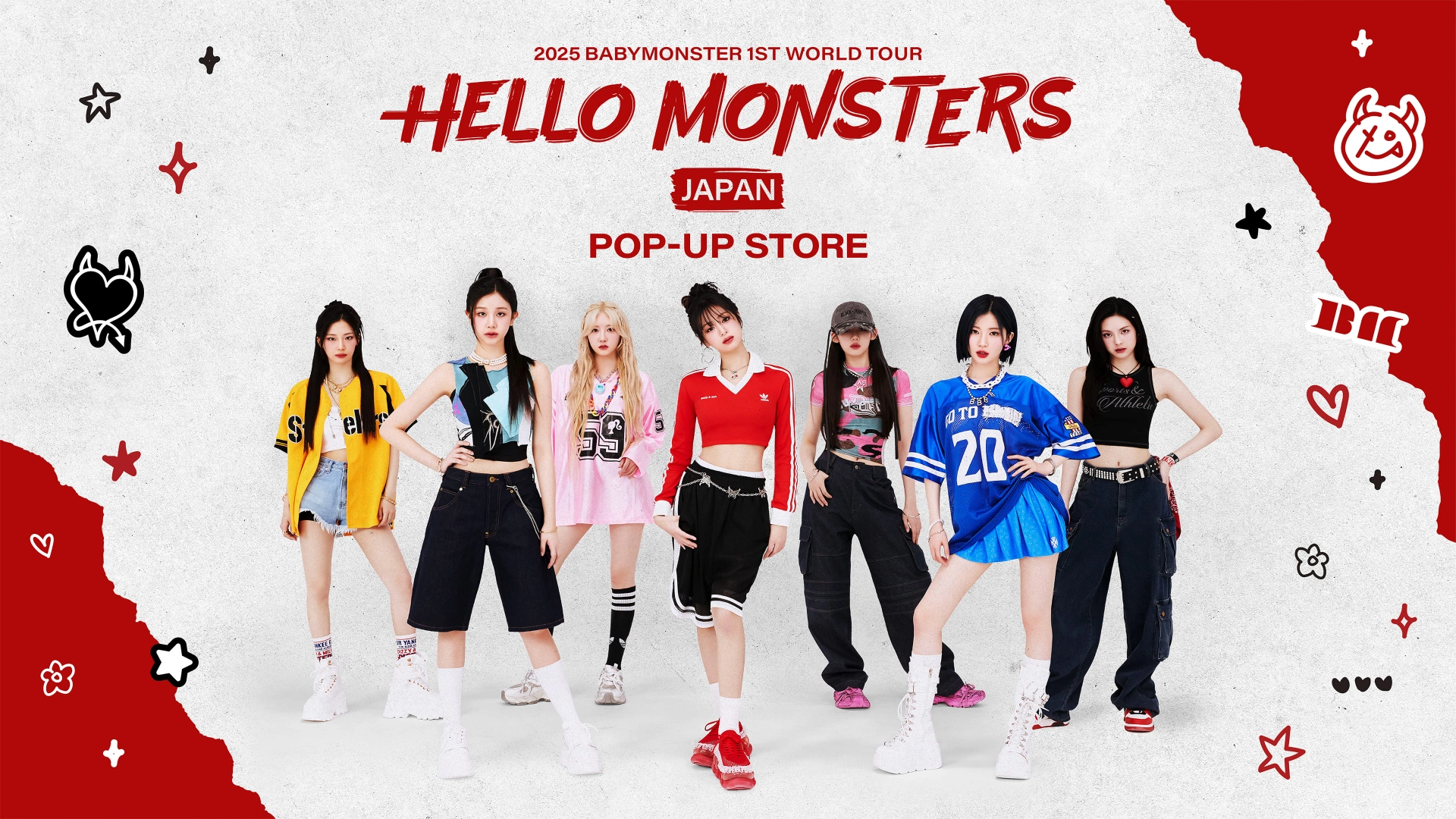 BABYMONSTER Opens Pop Up Stores In Five Cities Across Japan ｜ NiEW