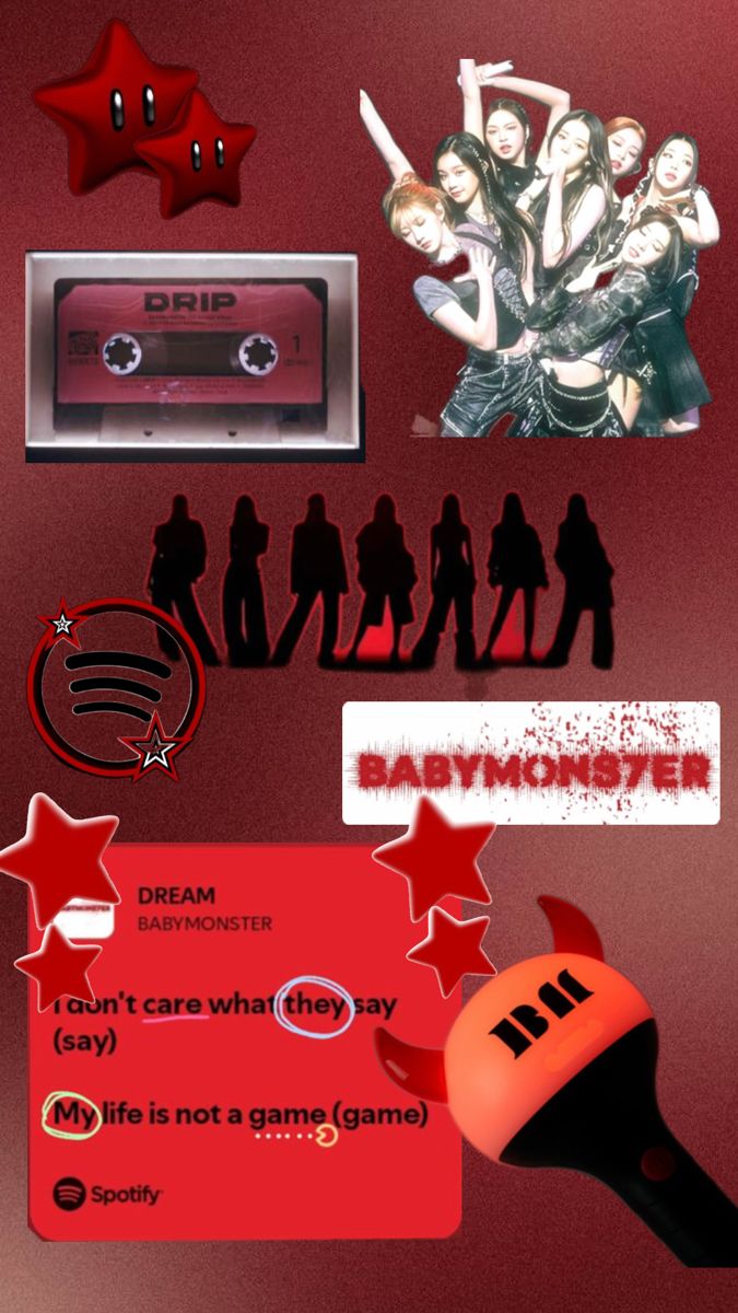BABYMONSTER❤️. Dont touch my phone wallpaper, Cool kpop wallpaper, iPhone wallpaper vintage