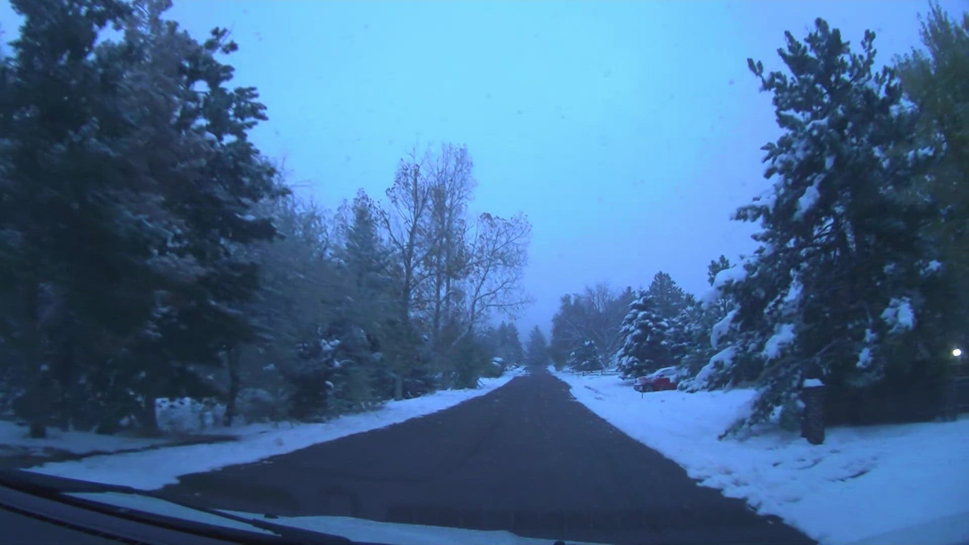 Roads wet, slushy in the south metro area ahead of winter storm