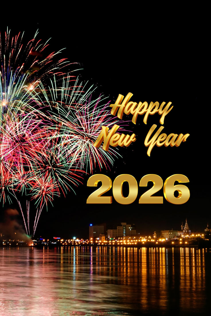 Dazzling Happy New Year 2026 Fireworks Image to Celebrate in Style