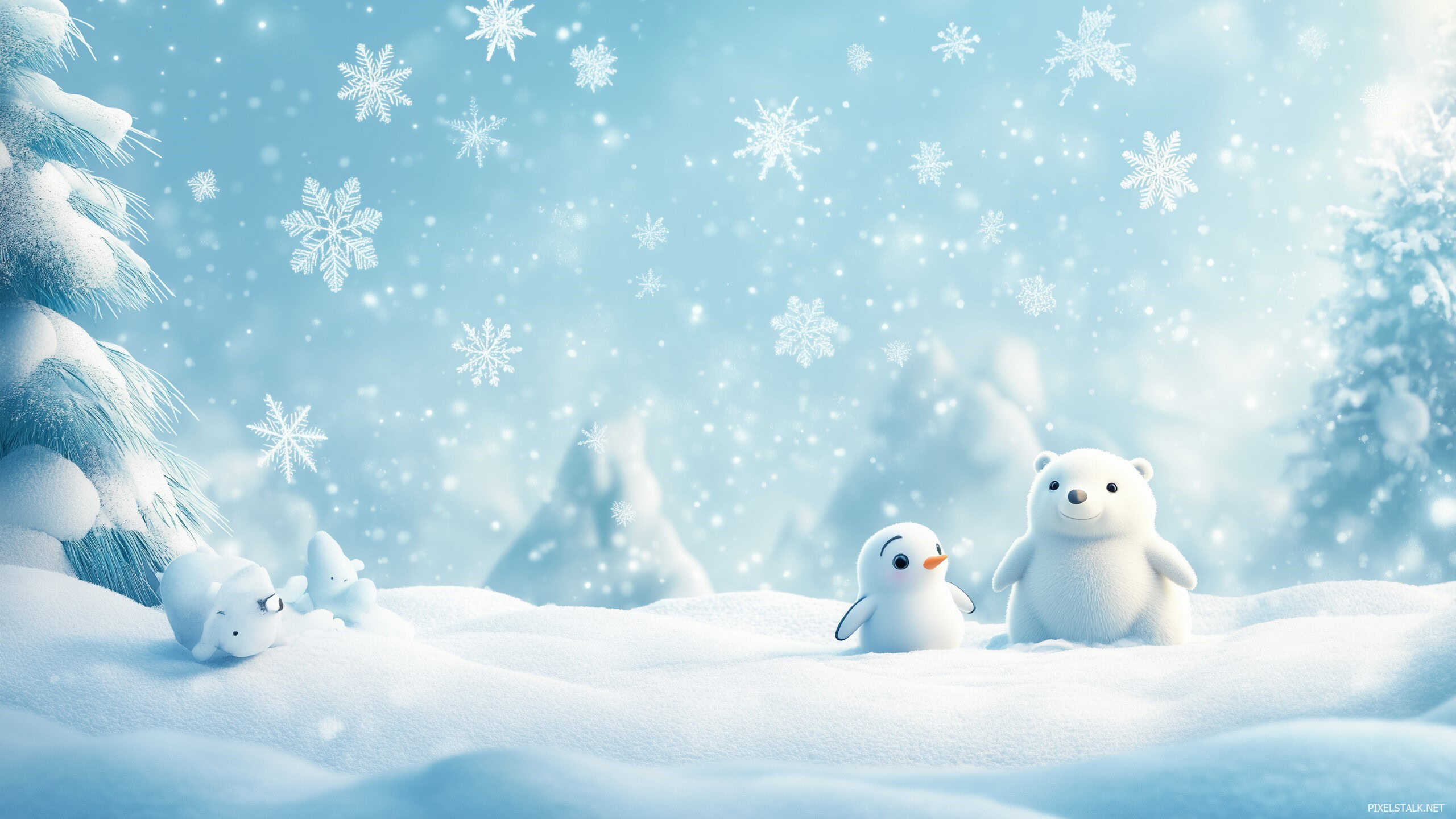 Cute Winter Desktop Wallpaper