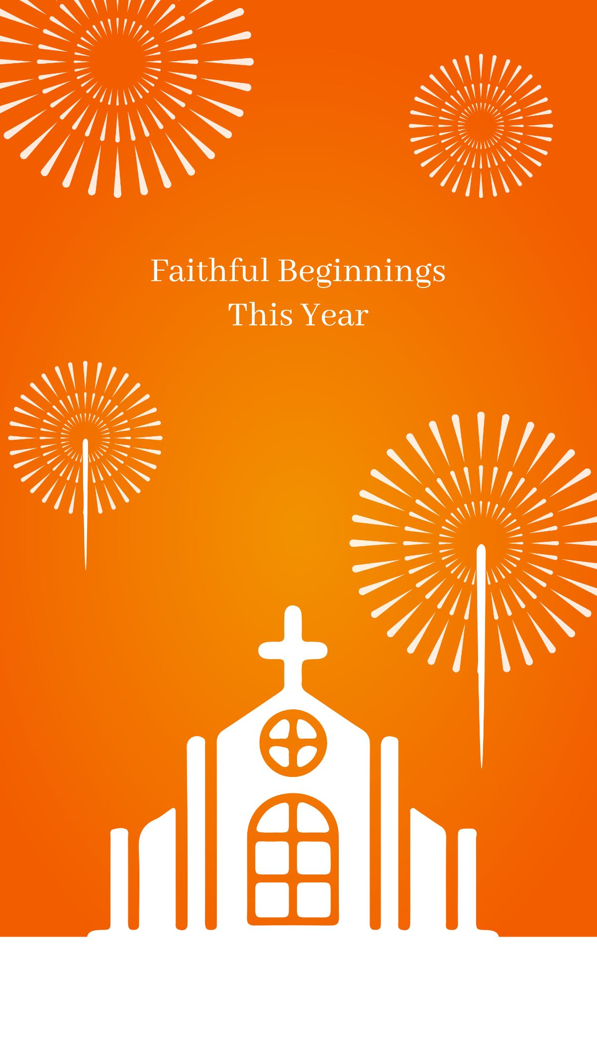 Free Happy New Year Christian Wallpaper to Edit Online