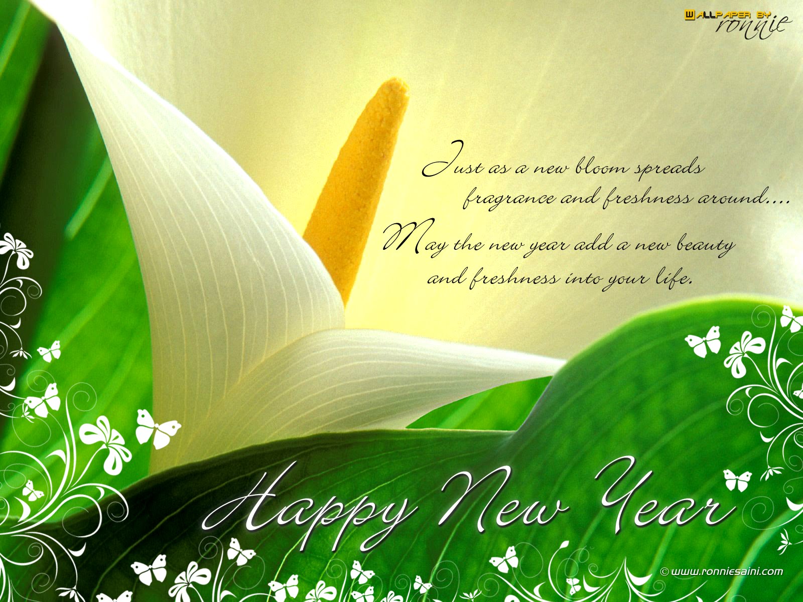 Free Christian Wallpaper: Happy New Year Wishes and Greetings