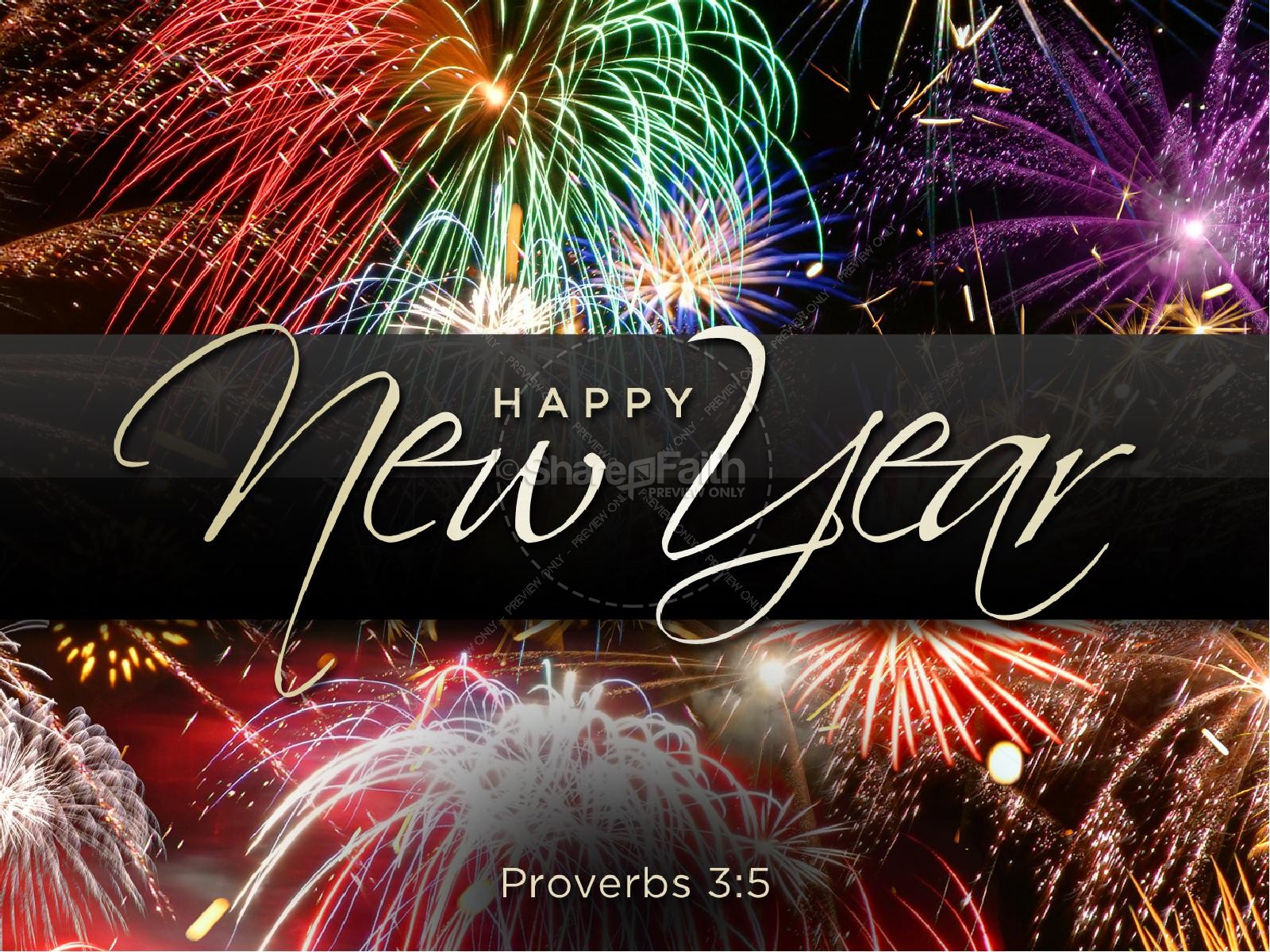ShareFaith Media Happy New Year PowerPoint