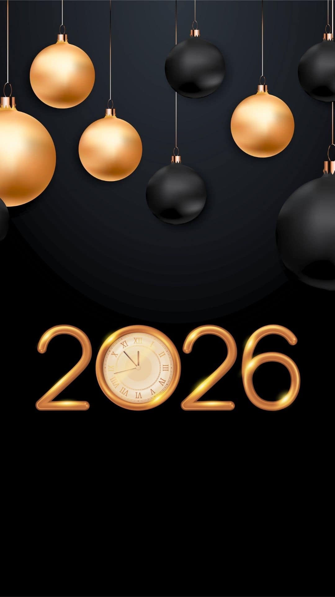 Free Phone New Year Wallpaper for 2026 Penny Pincher