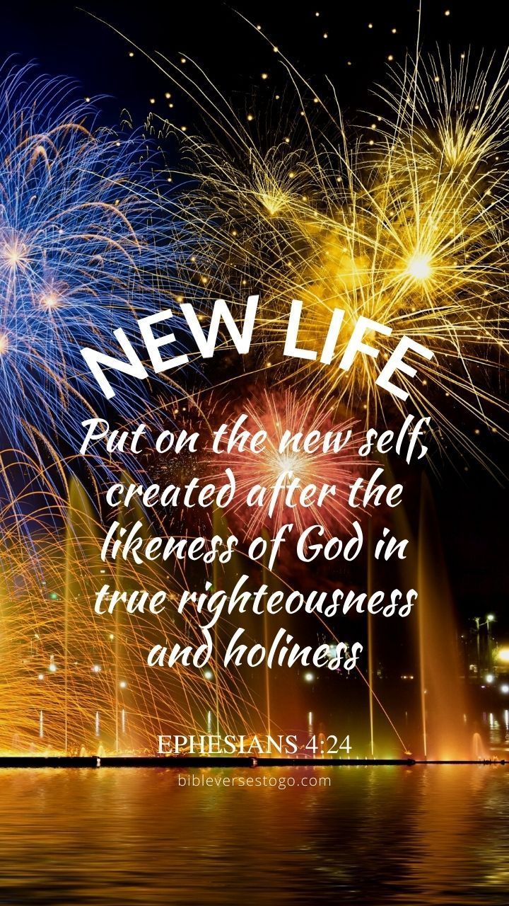 New Year Ephesians 4:24