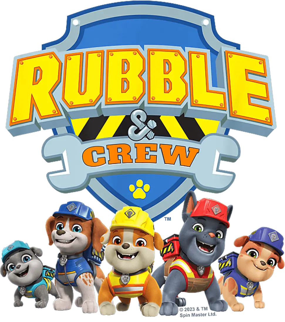 Koozie (3inch) Rubble Crew Paw Patrol Design Ready To Press