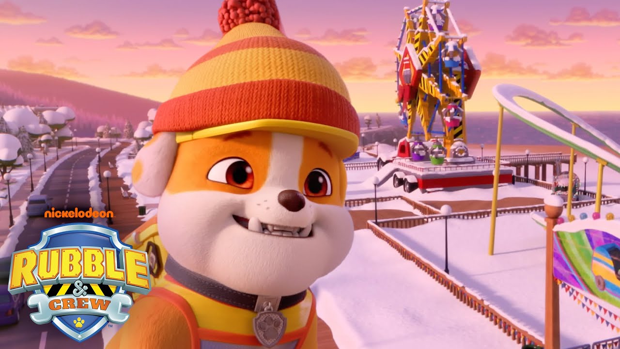 Rubble's Winter Wonderland Is Open!. Rubble & Crew