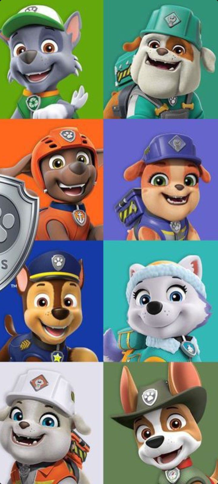 Paw patrol X Rubble and crew