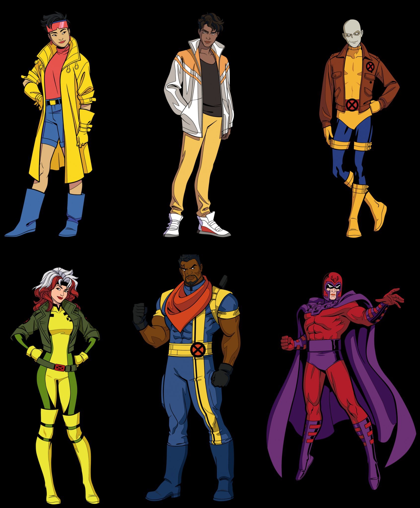 HD X Men 97 Character Renders