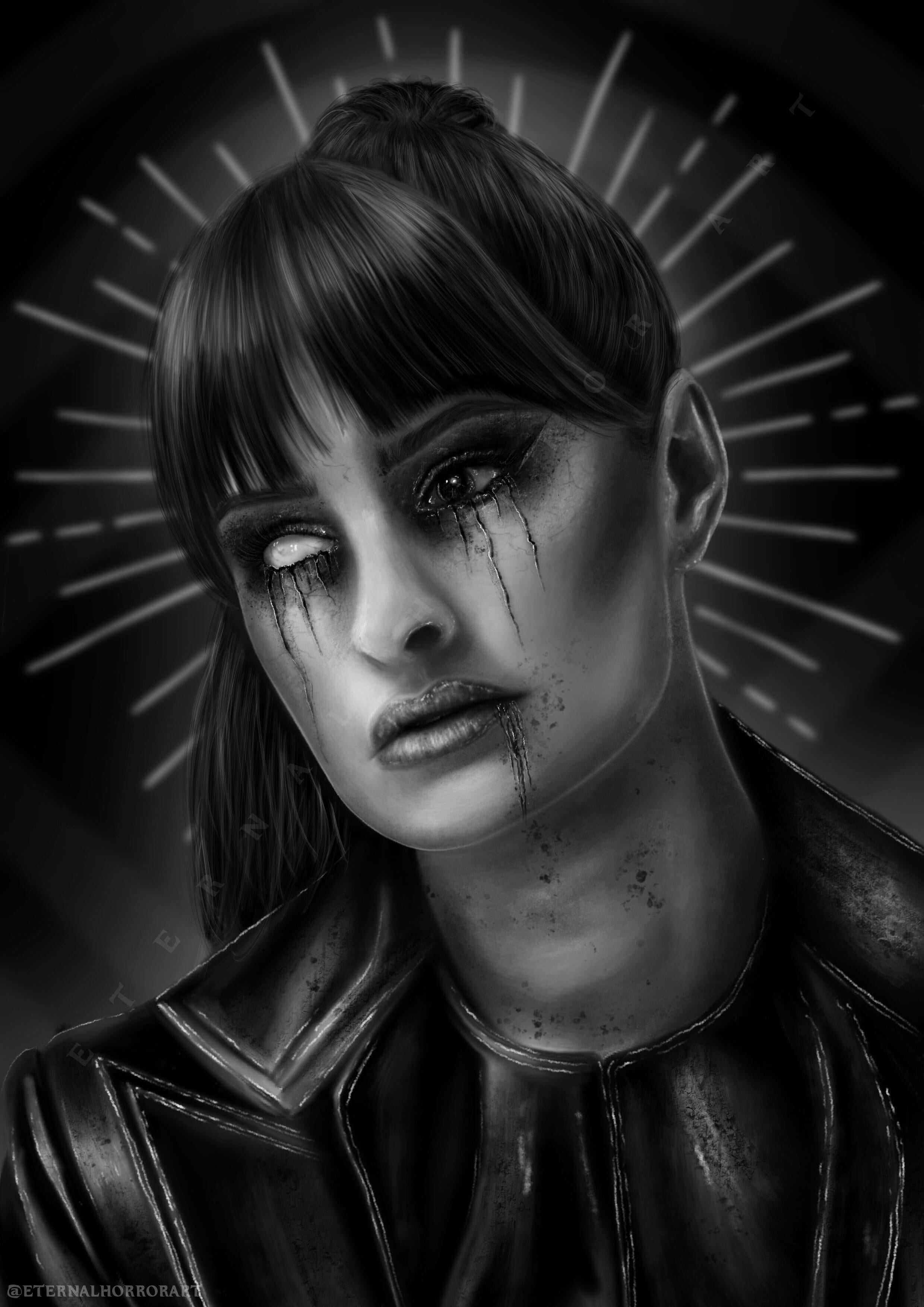 Courtney LaPlante ⛓️ painted in Procreate