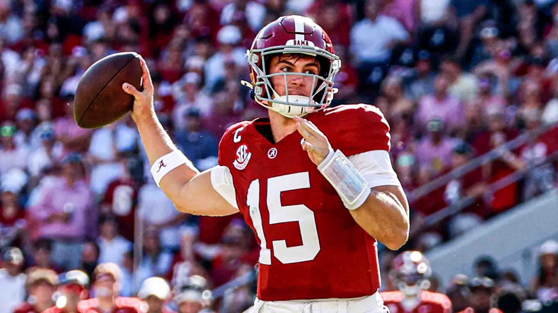 Ty Simpson, Alabama may have another gear