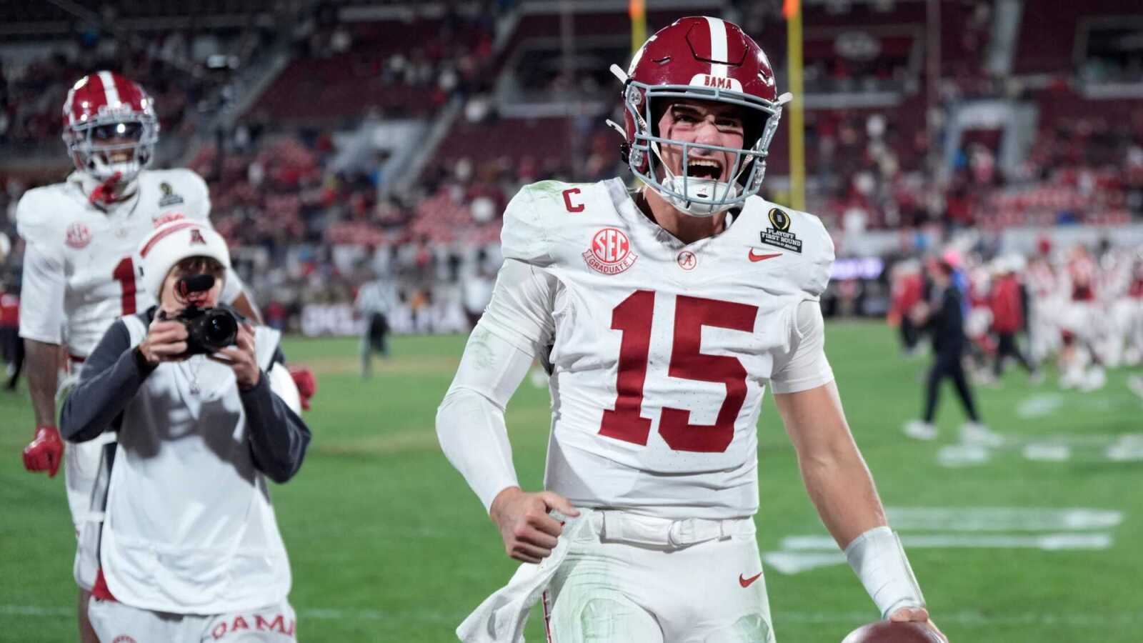 Ty Simpson's sneak peek into Alabama's mentality ahead of the Rose Bowl proves that the Crimson Tide is playing with house money