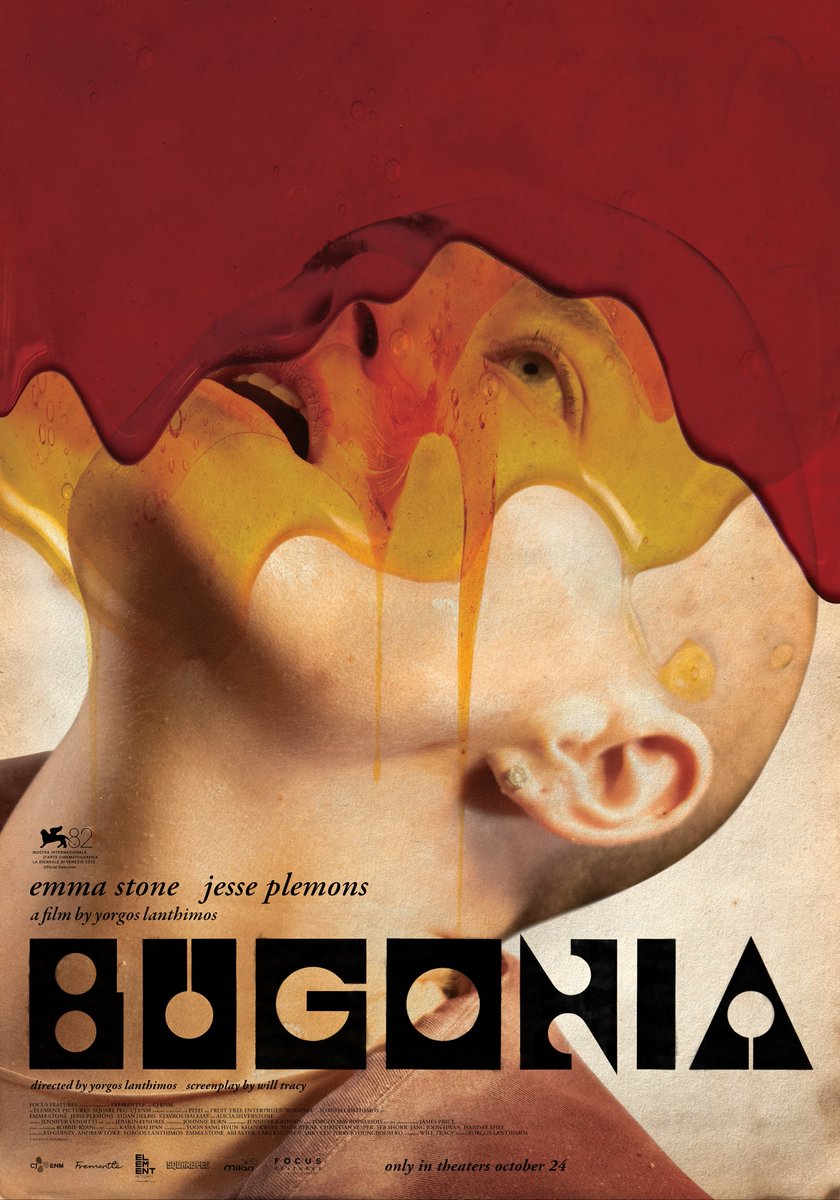 BUGONIA in 4K 4K TEXTLESS POSTER!