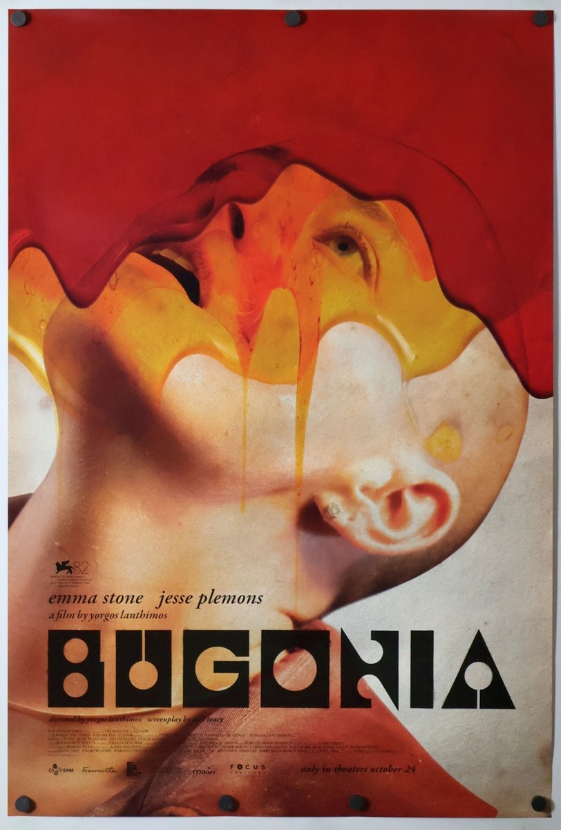 Bugonia original DS movie poster 27x40 2025 MINT Emma Stone , Yorgos Lanthimos