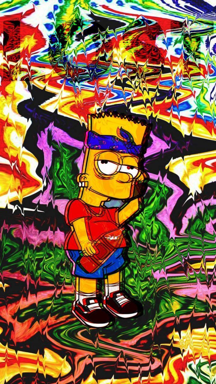 Simpsons Weed Wallpaper 7E
