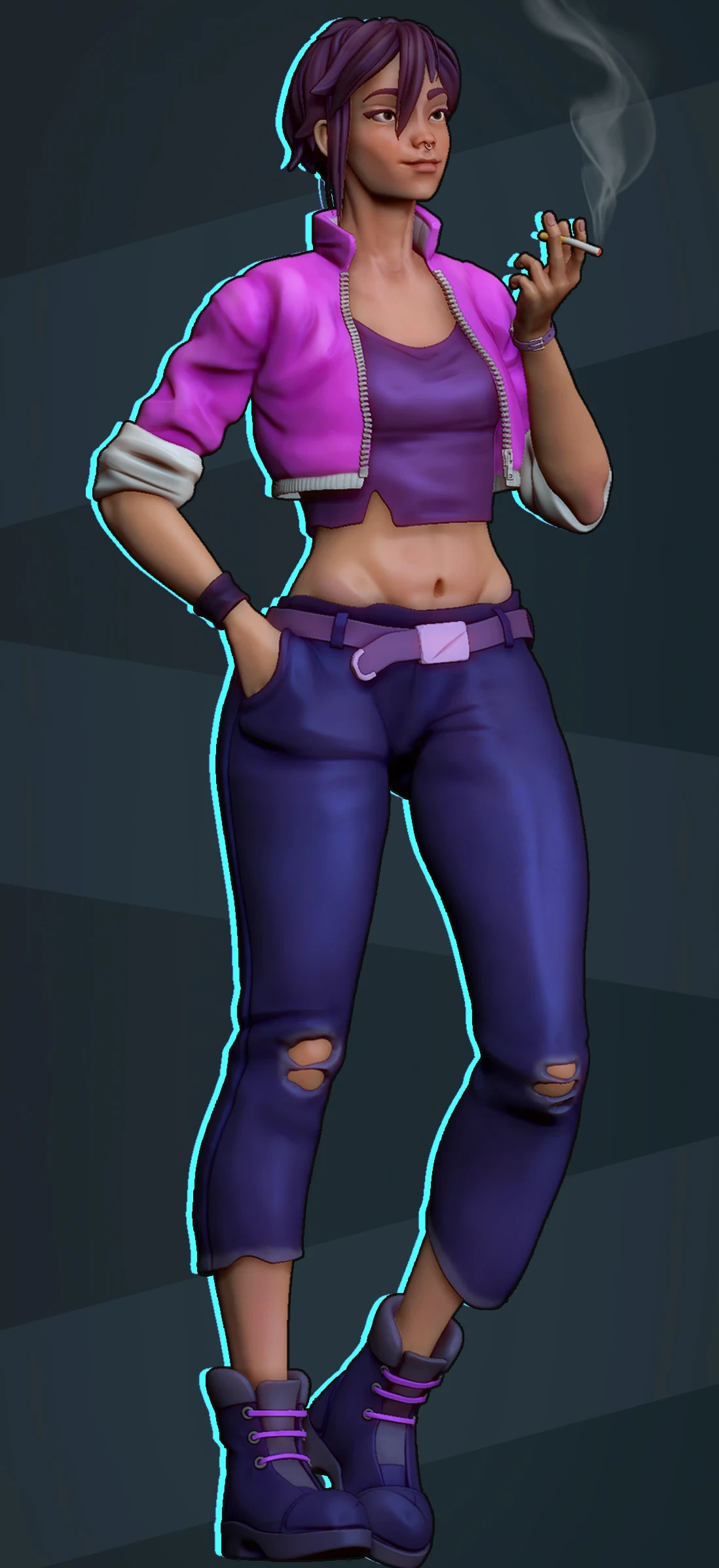Invisigal Fan Art