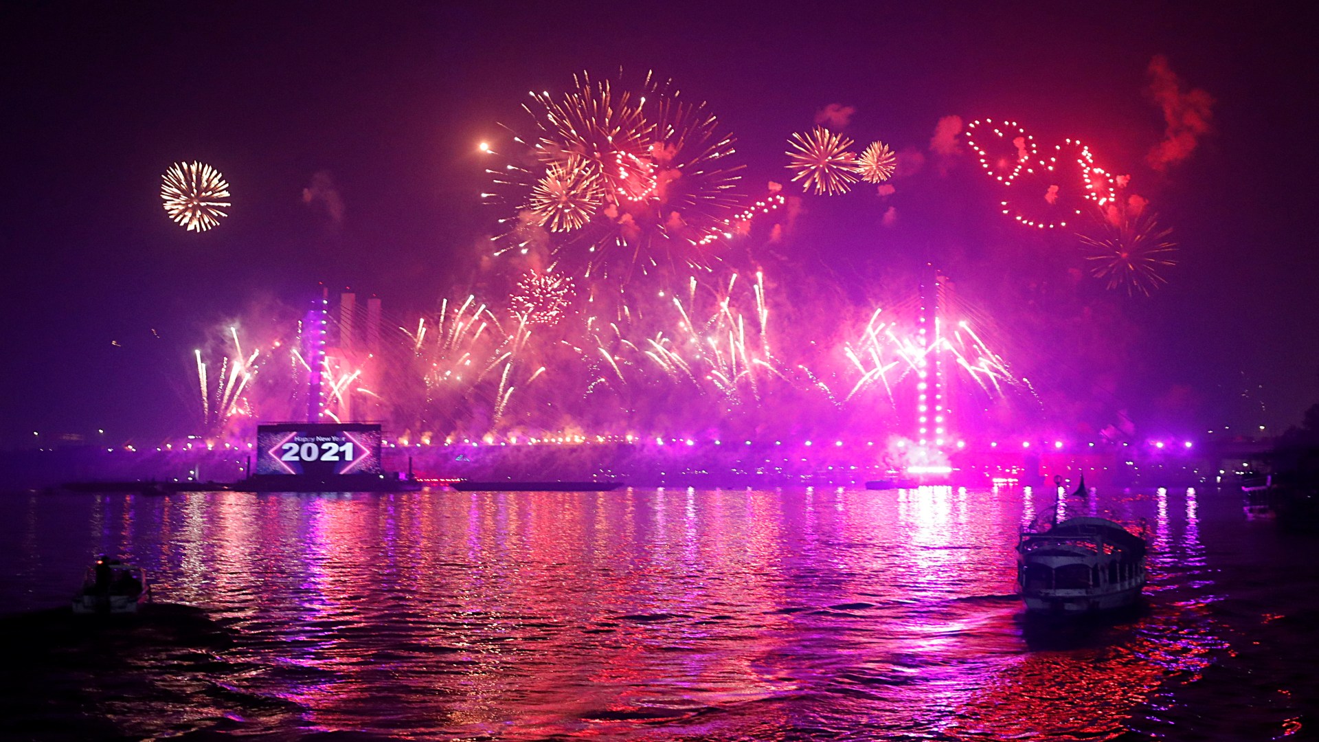 In Picture: COVID mutes New Year's Eve as world ushers in 2021