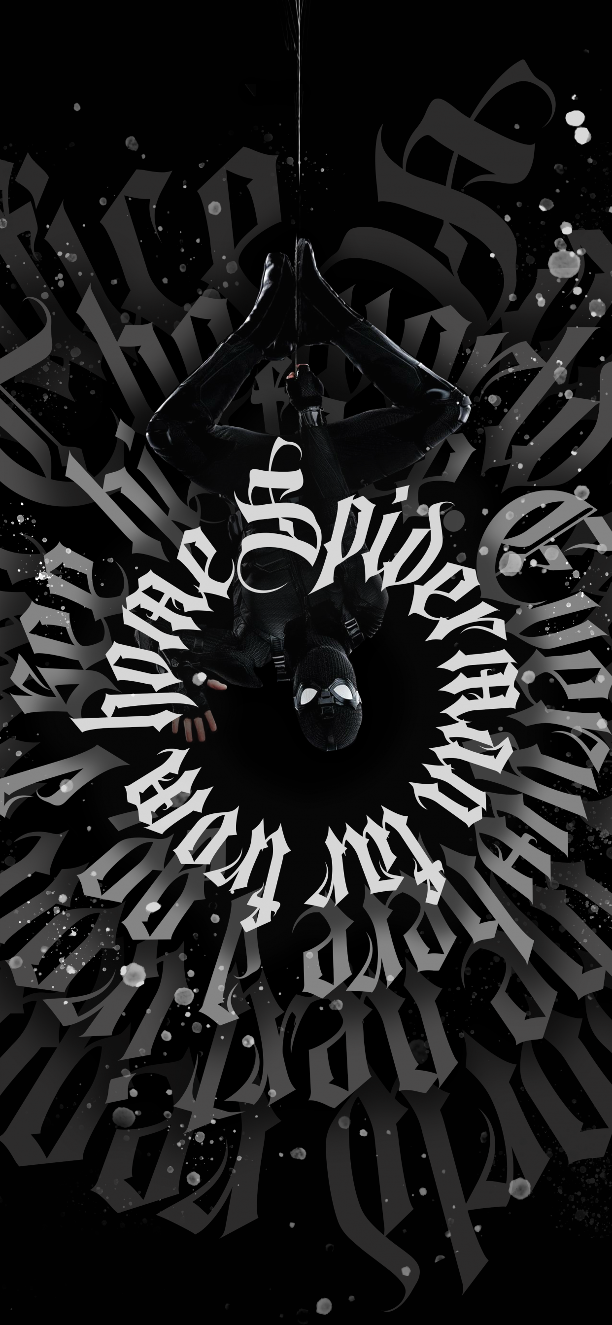 Spider Man Noir Wallpaper 4K, Spider Man, Dark