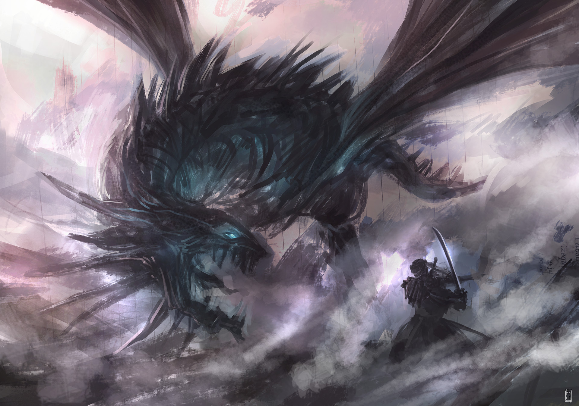 Matias Habert vs dragon