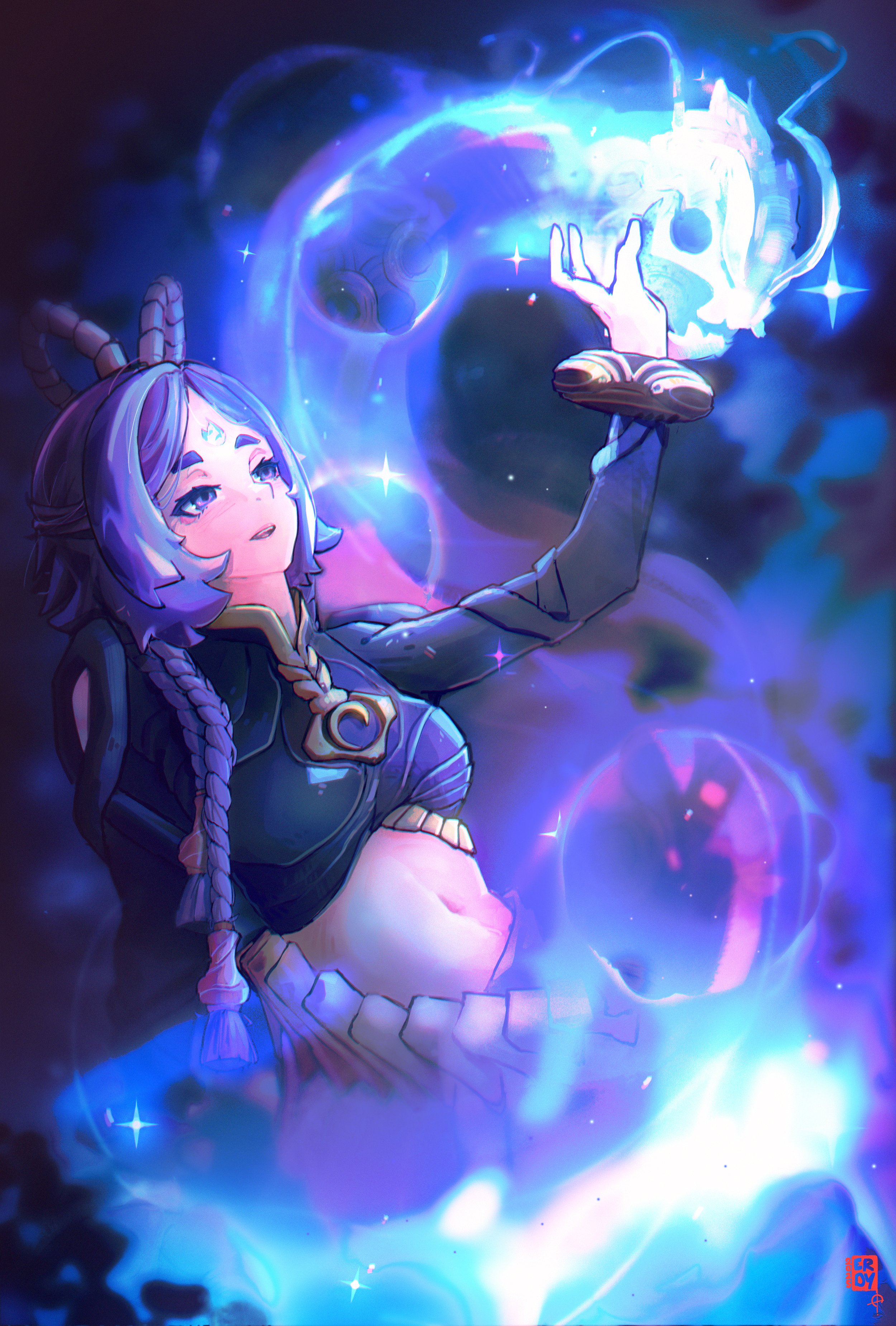 Yunara of Legends Wallpaper by Erdyuri Anime Image Board