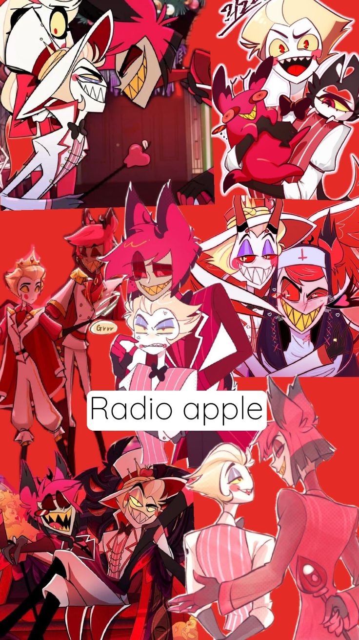 Radioapple #alastorxlucifer #lucifer #alastor
