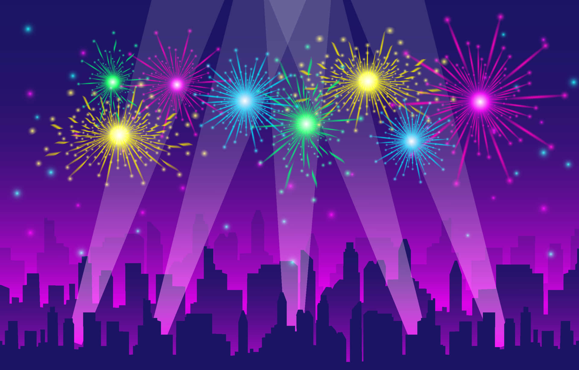 New Years Background
