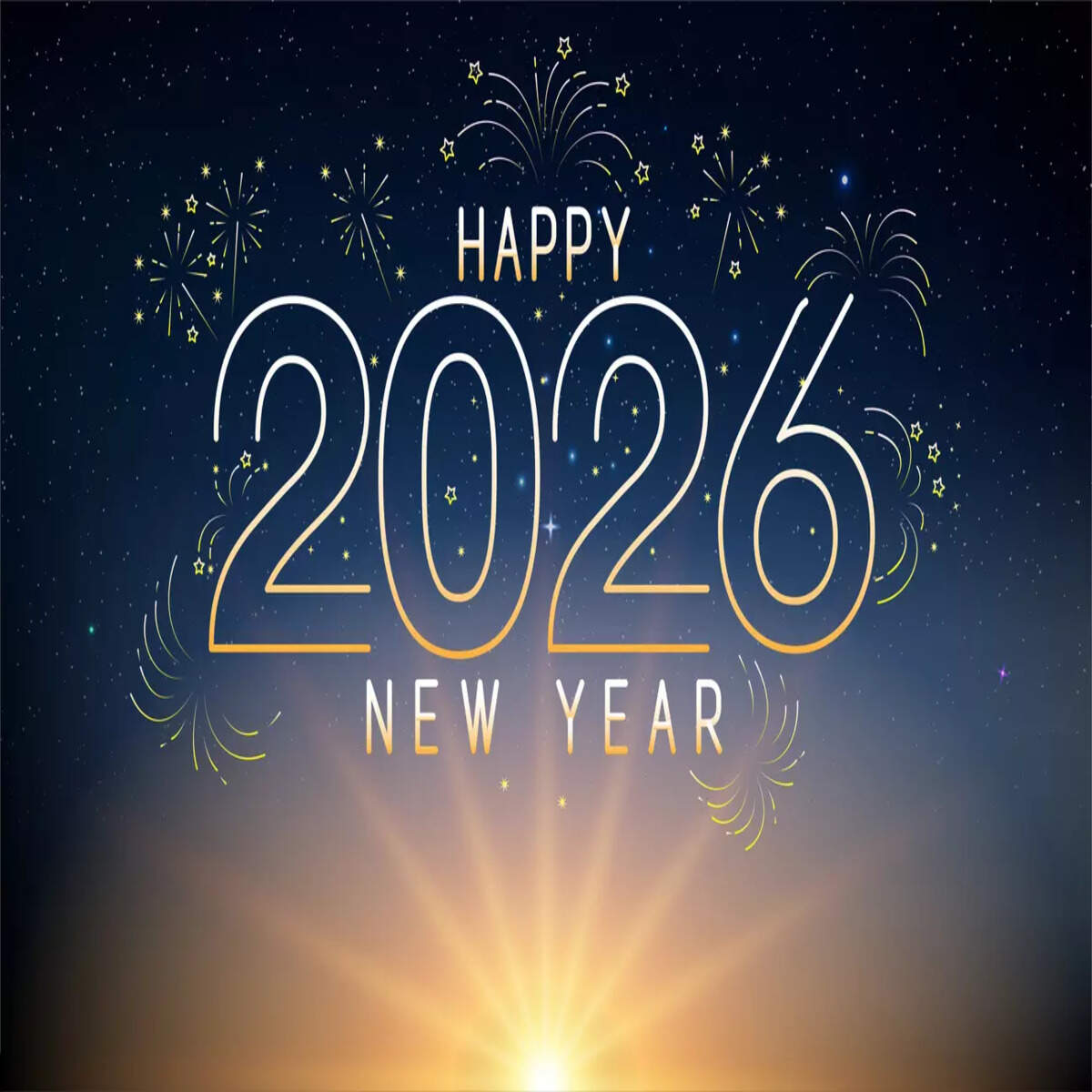 Happy New Year 2026 wishes: Best messages, quotes, greetings & WhatsApp status to share with loved ones Economic Times