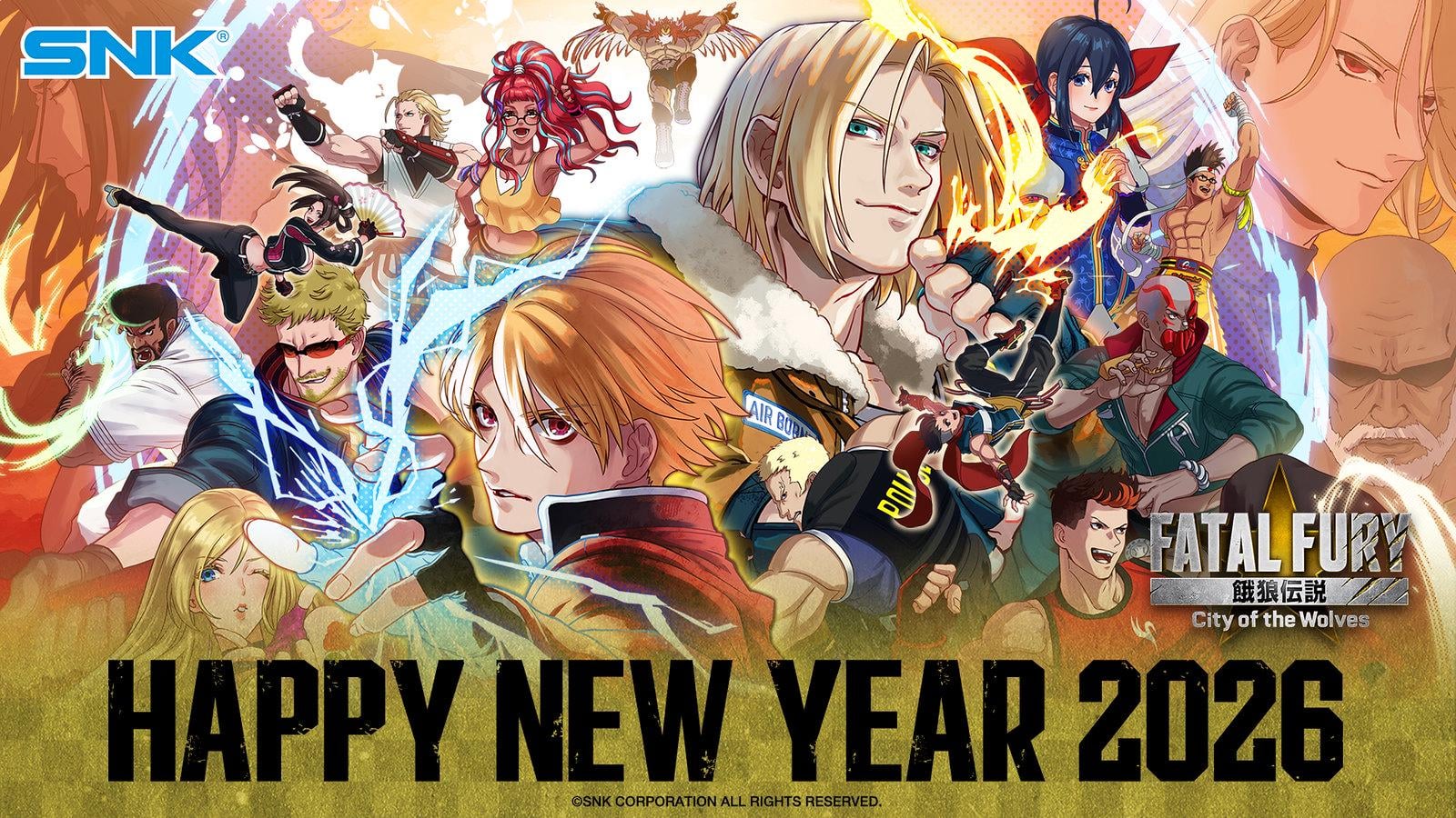 Happy New Year 2026 from SNK