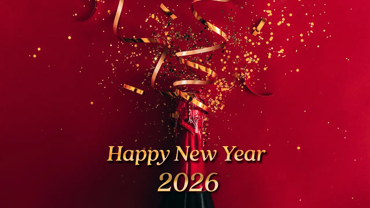 Happy New Year Wishes 2026 Image: Download Free Wallpaper And Messages To Share Online With Loved Ones