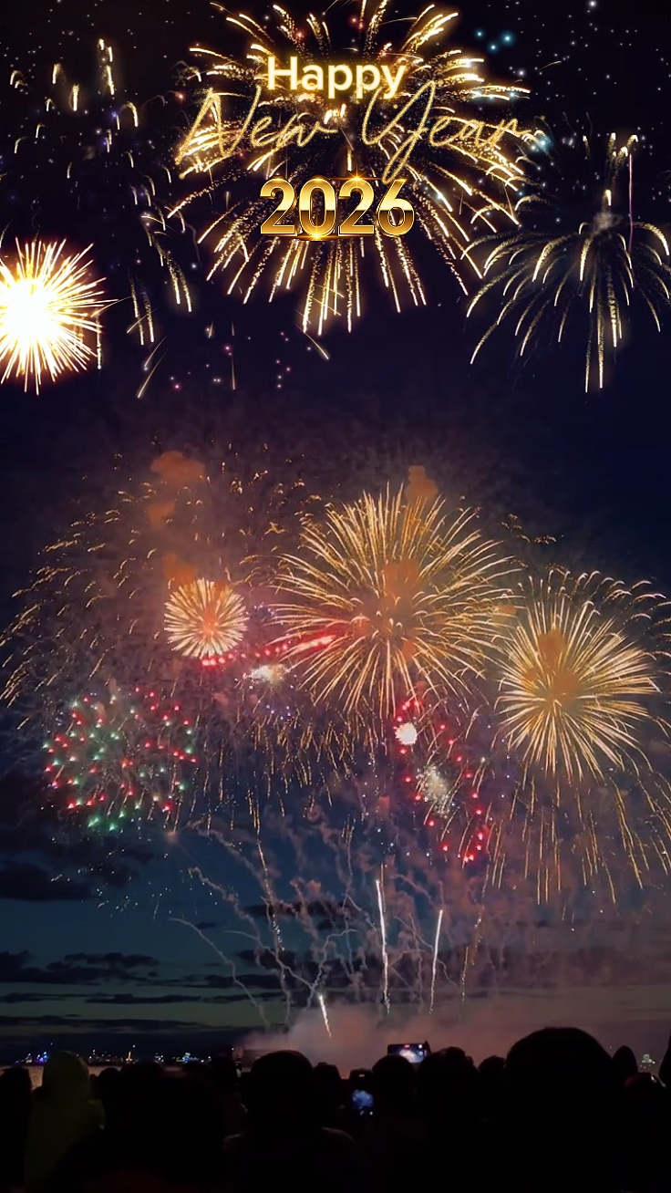 Happy New Year 2026 AI Hund