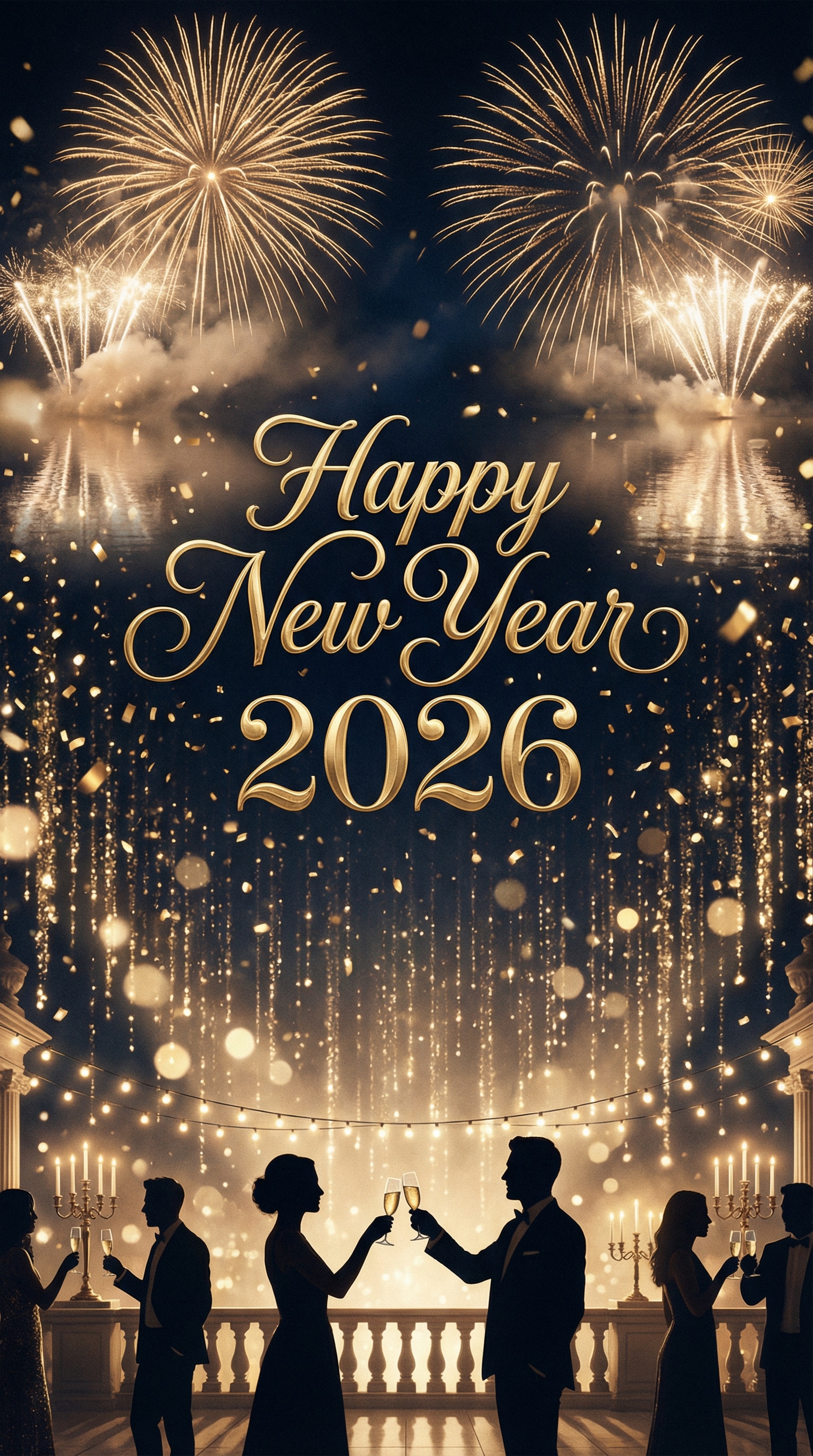 Free 2026 New Year Poster. Create Custom Happy New Year Posters Online