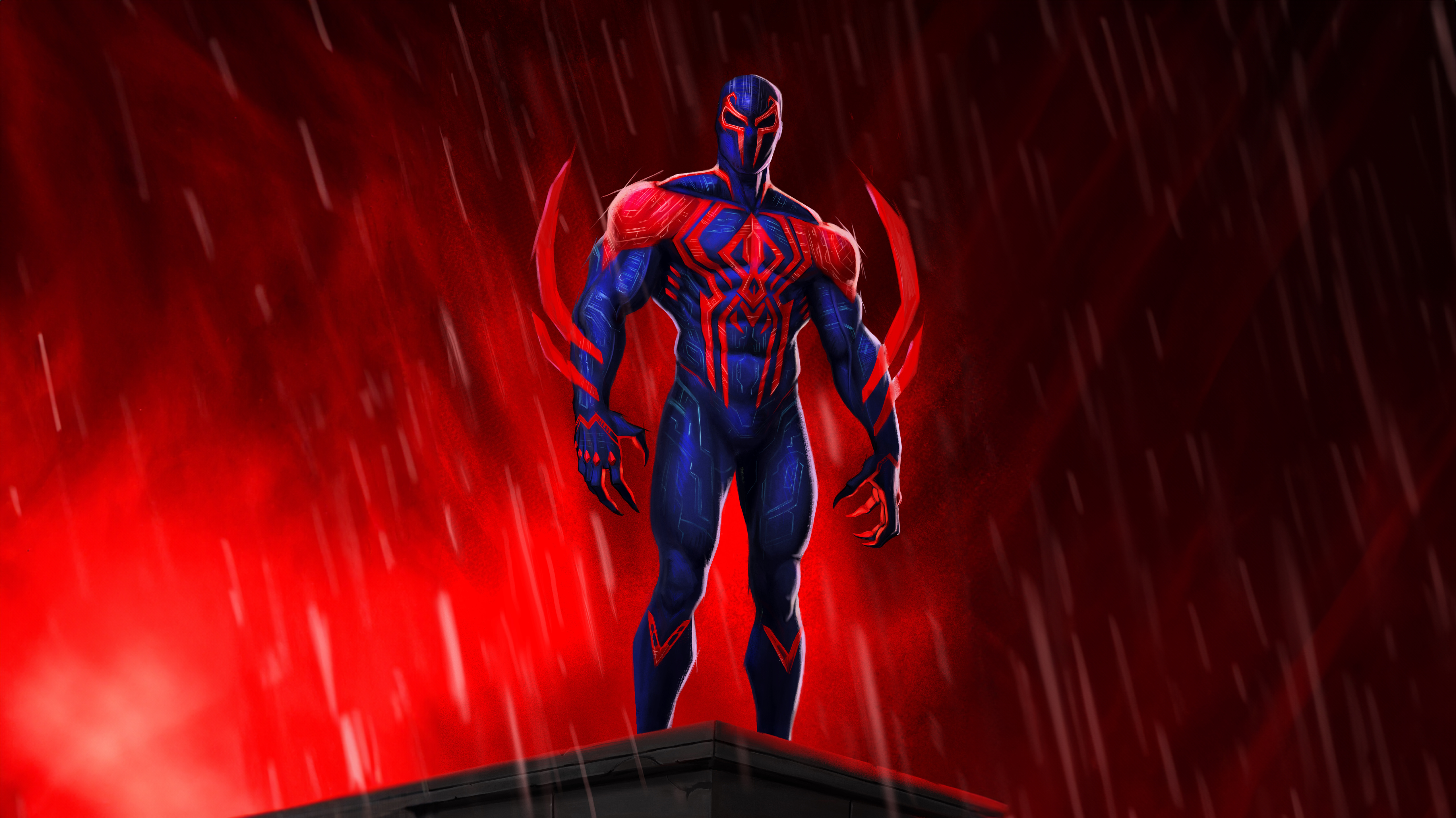 Spider Man 2099 Futuristic Feats Wallpaper, HD Superheroes Wallpaper, 4k Wallpaper, Image, Background, Photos and Picture
