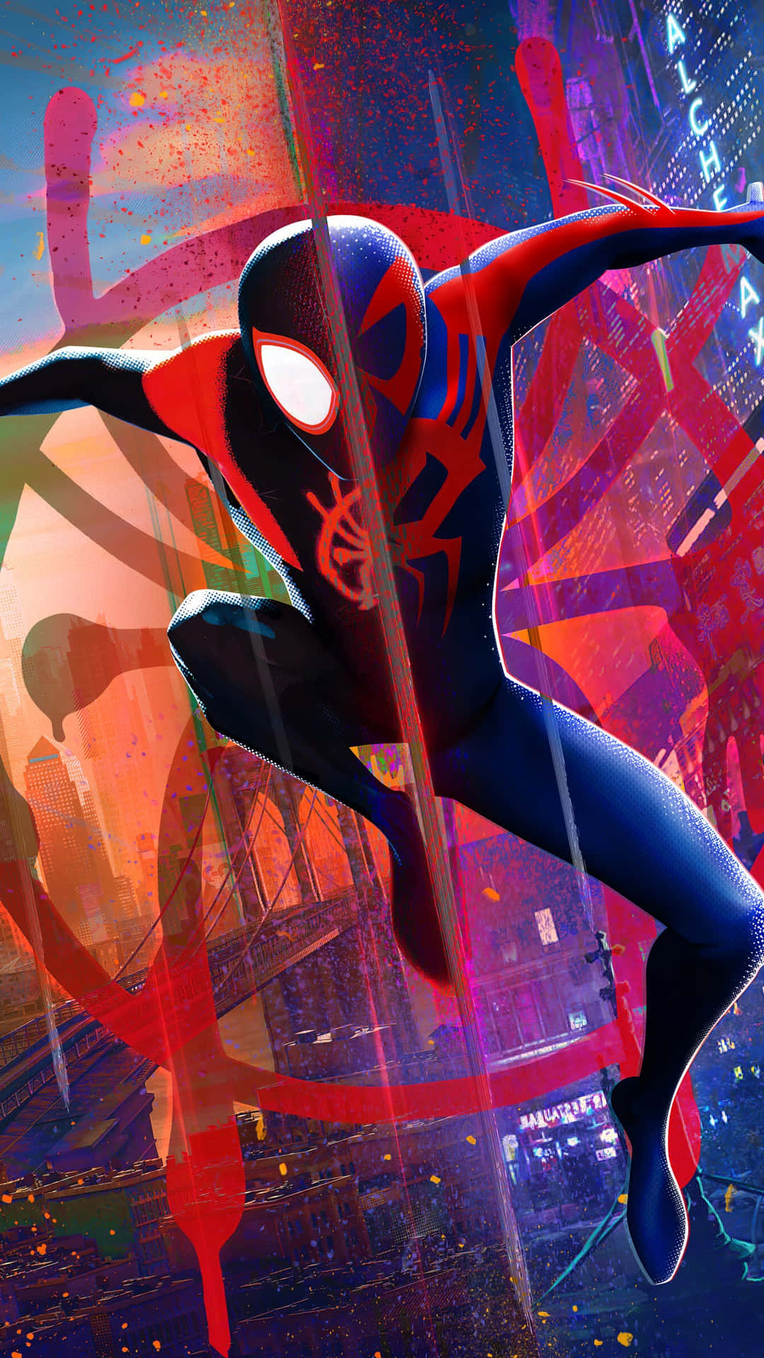 Download Spider Verse And 2099 Spider Man PFP Wallpaper