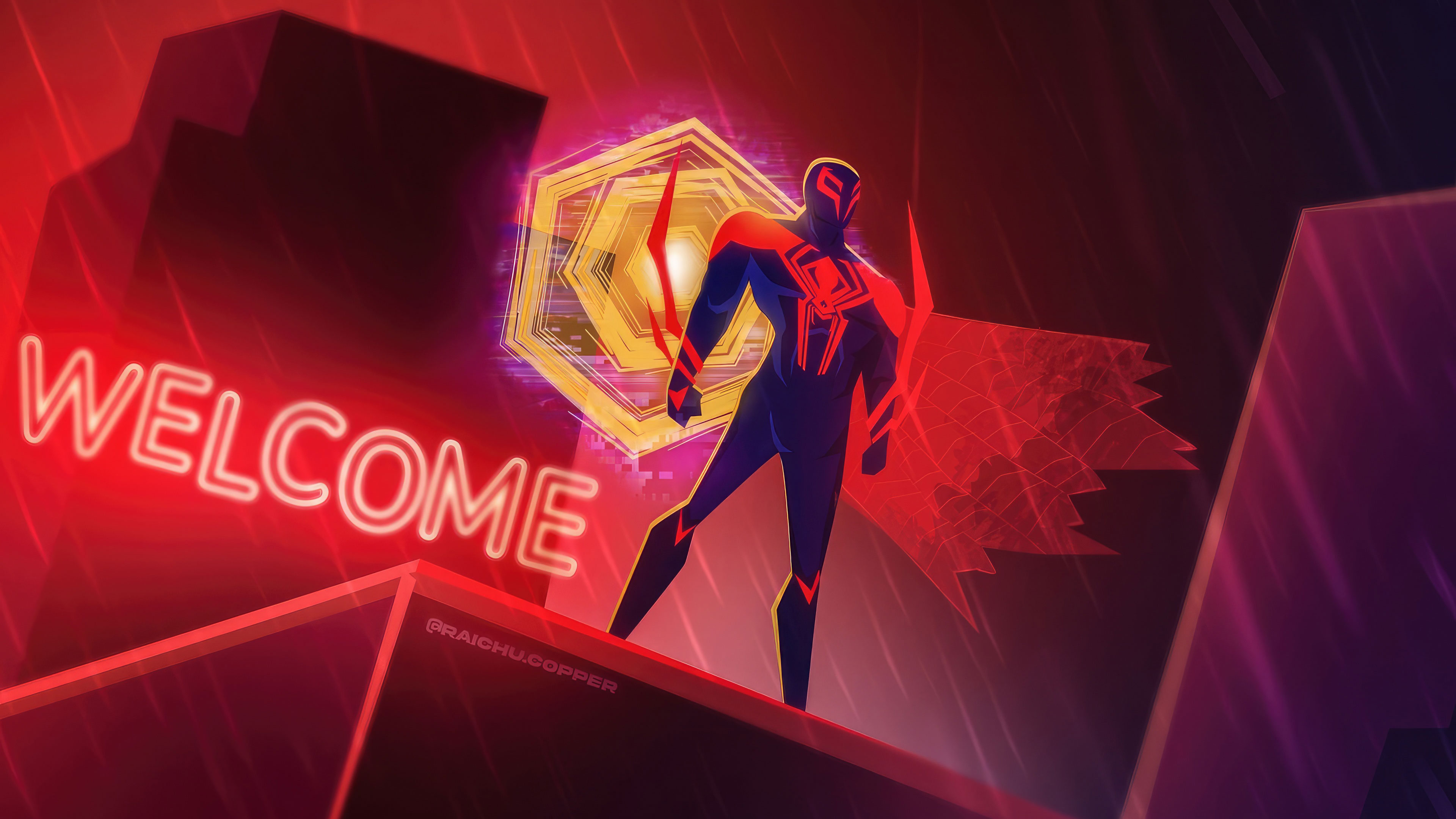 Spiderman 2099 4k 2023 Wallpaper, HD Superheroes Wallpaper, 4k Wallpaper Image, Background, Photos and Picture