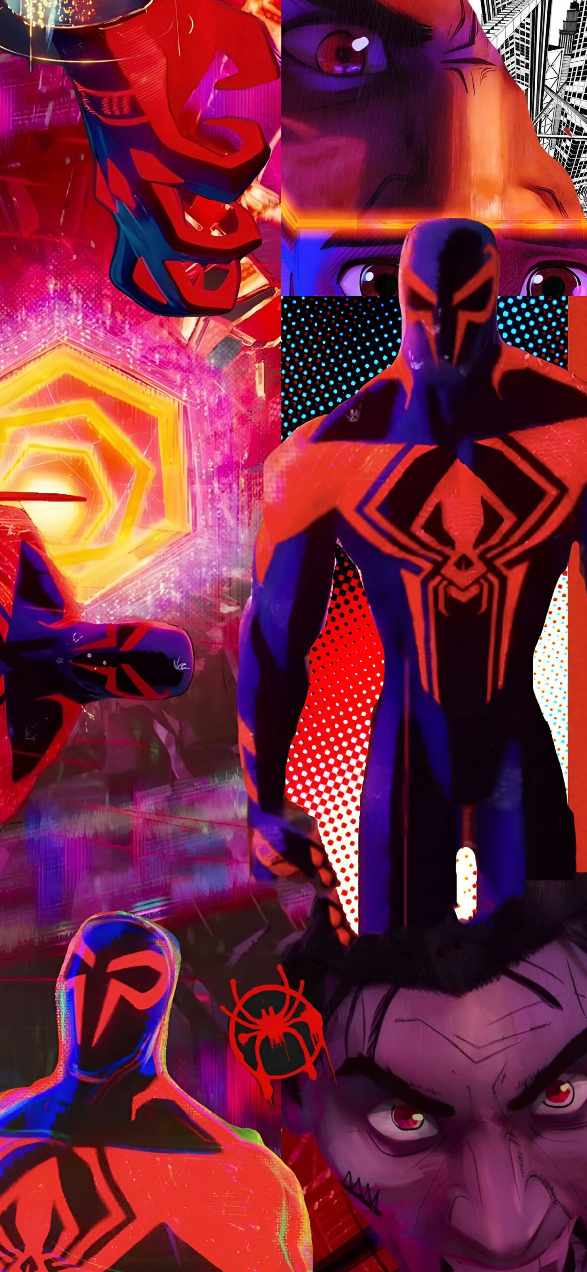 Marvel Spider Man 2099 Abstract Sketch Wallpaper