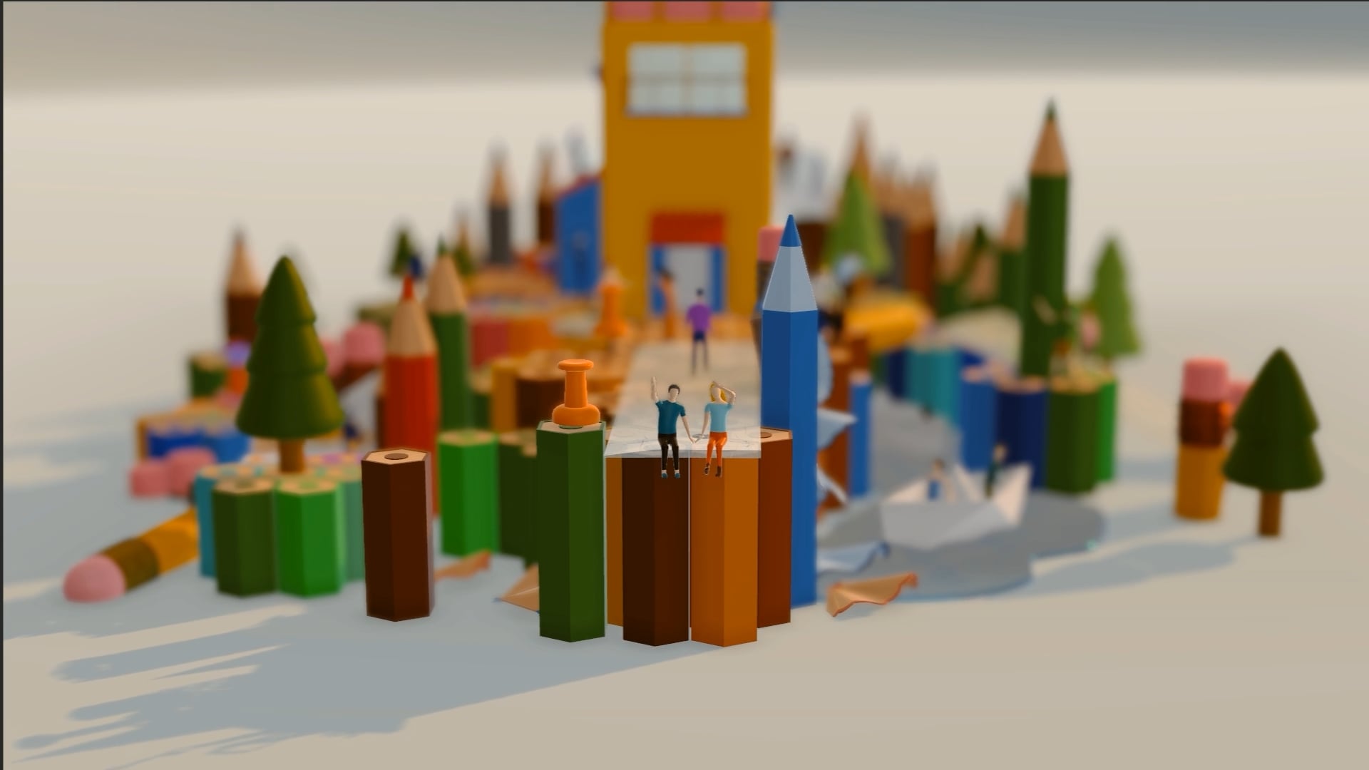 We just launch our game Lands 2