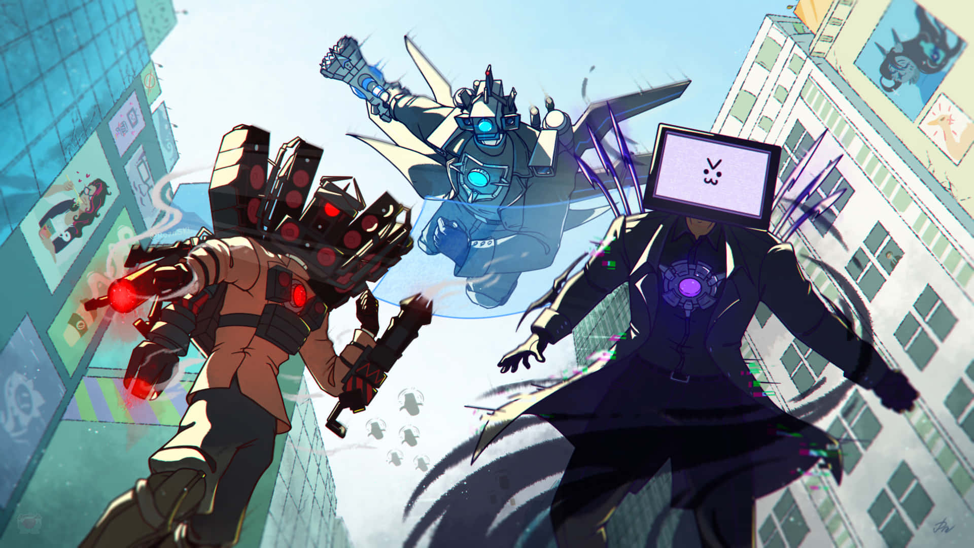 Titan Cameraman Wallpaper