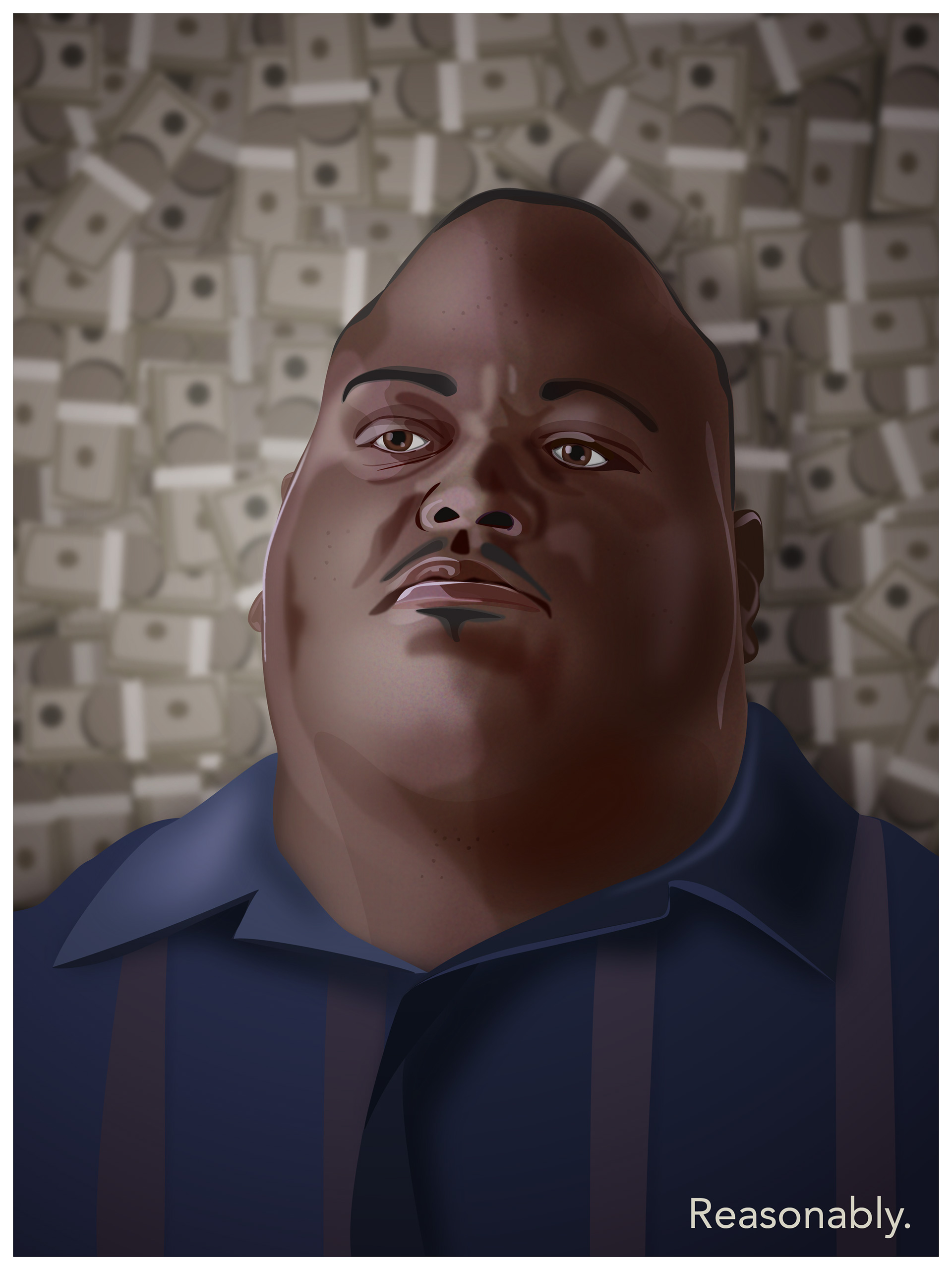 Huell, you happy?. Image - Behance