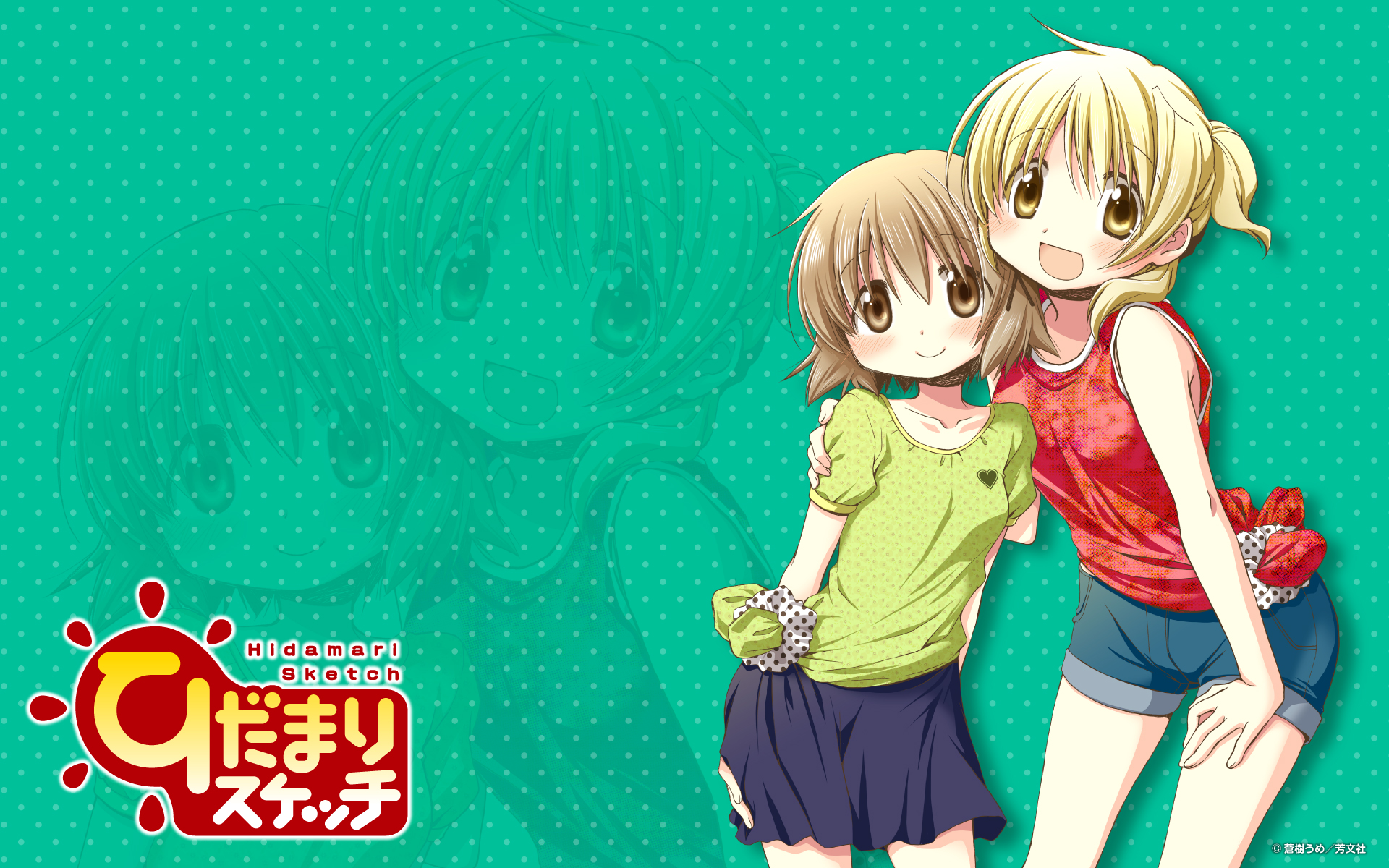 Hidamari Sketch Wallpaper by Aoki Ume Anime Image Board