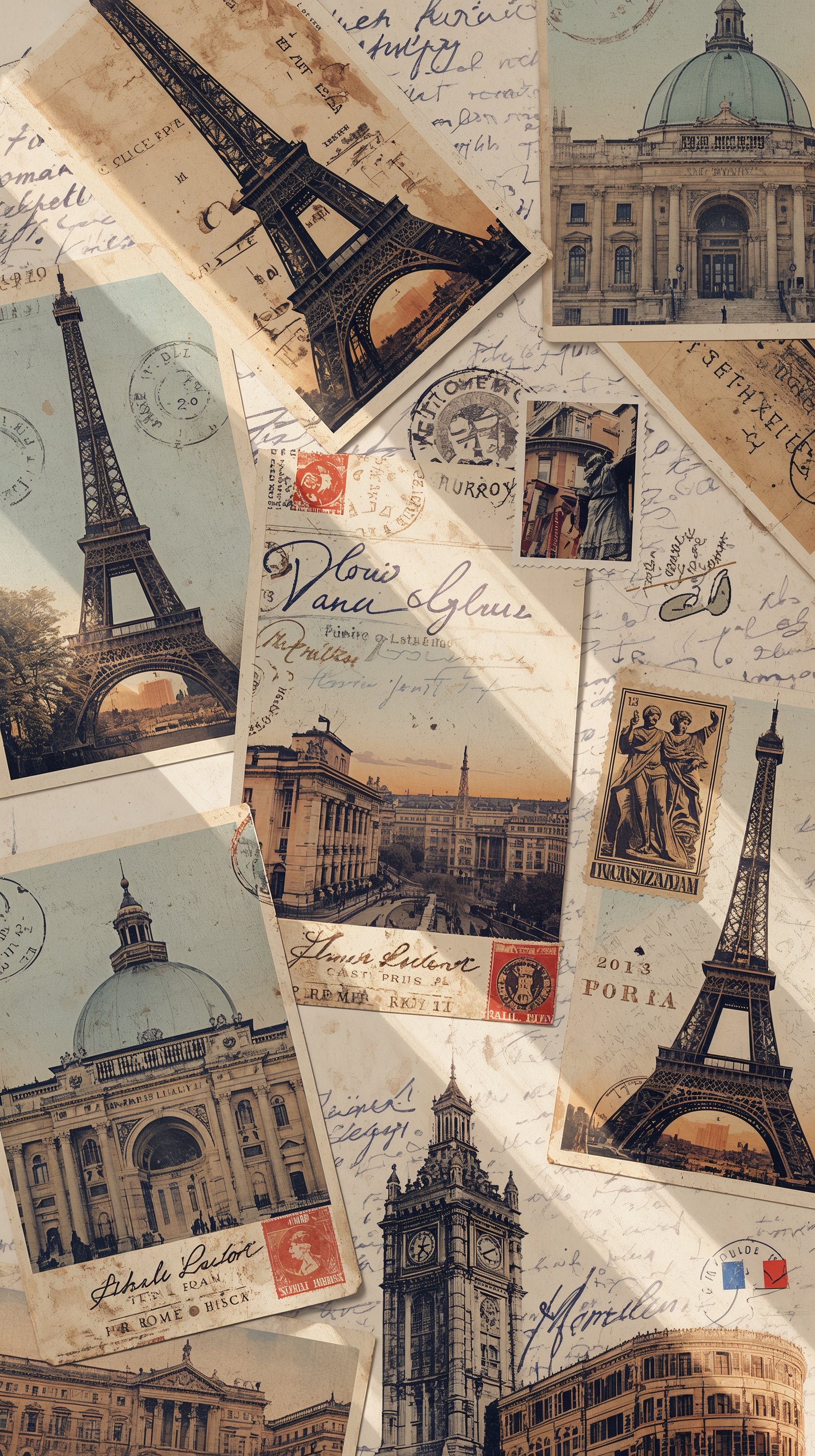 Free Vintage Travel Wallpaper