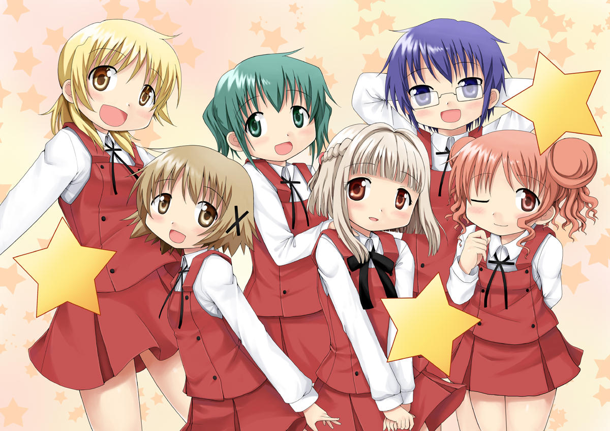 Hidamari Sketch Wallpaper by Aoki Ume Anime Image Board
