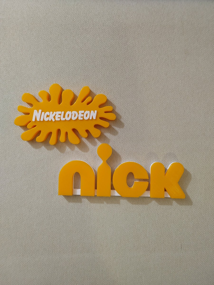 Nickelodeon NICK TV Sign Decoration 6.25in decor, game room, stocking stuffer