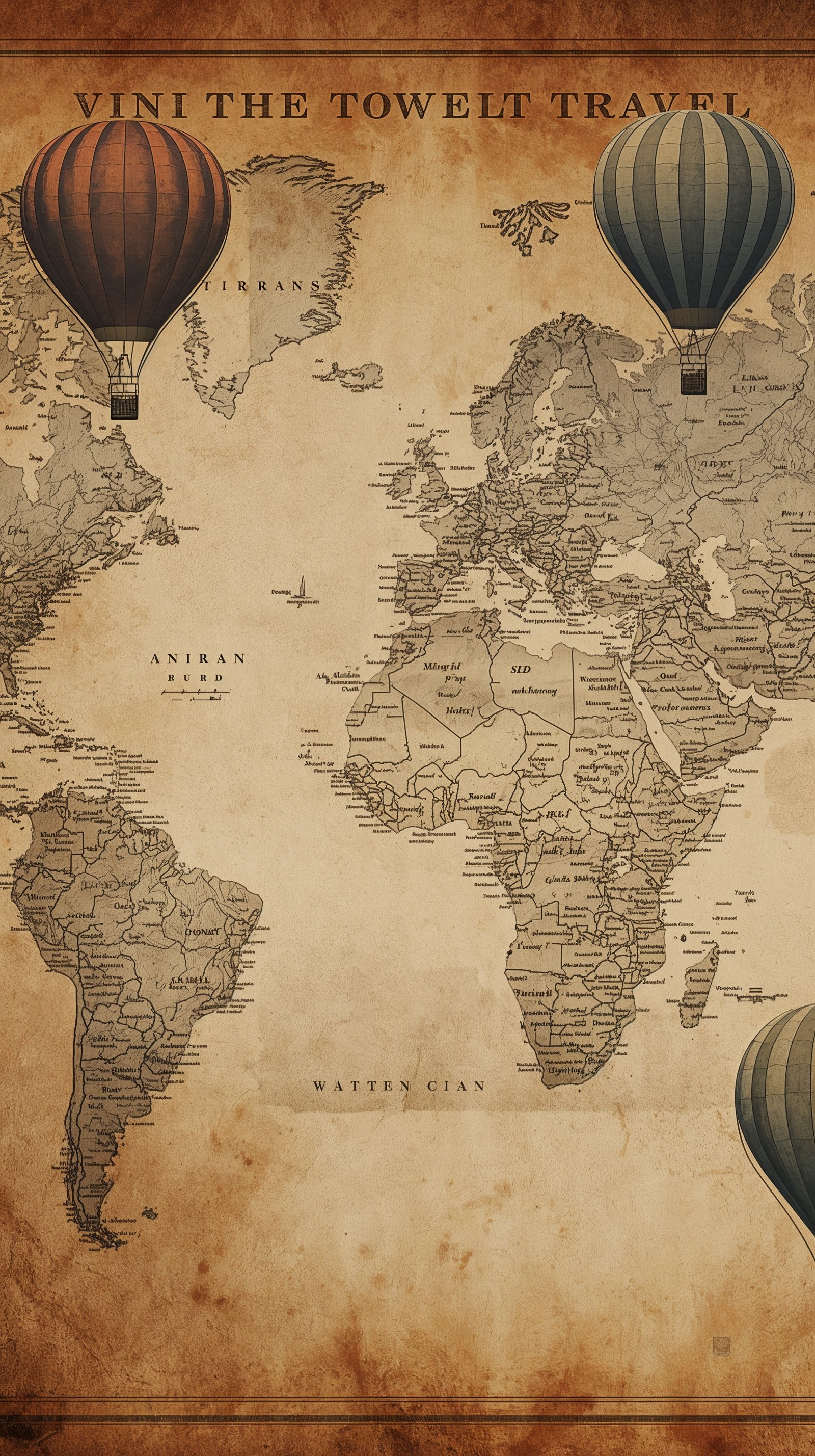 Free Vintage Travel Wallpaper