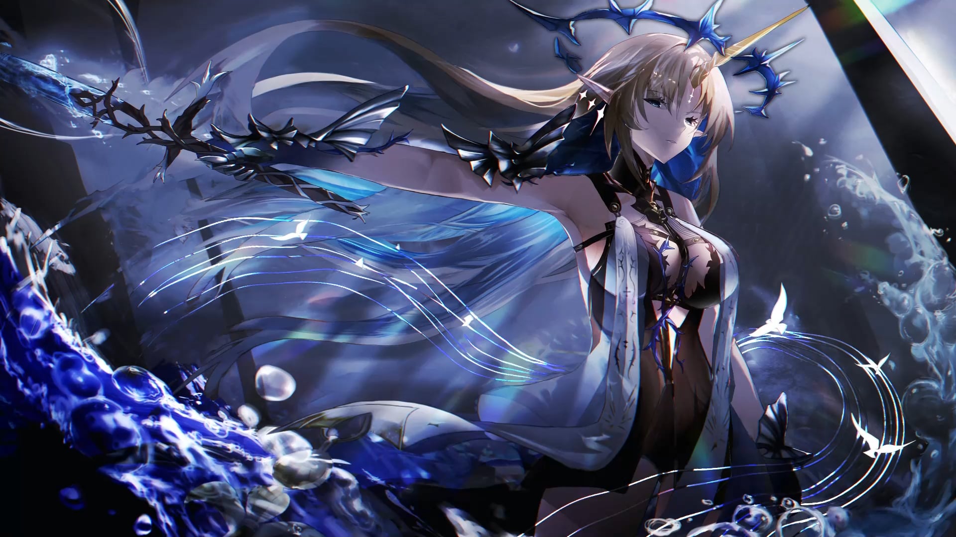 Cartethyia. Fleurdelys Animated Wallpaper I made