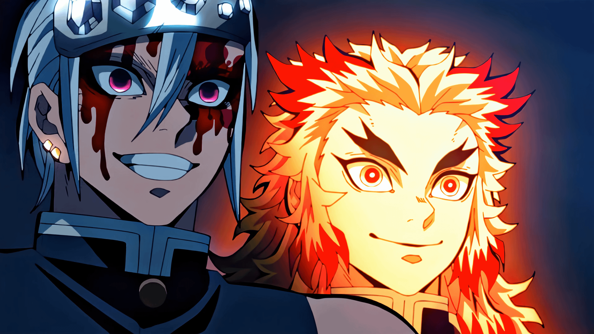 HD Demon Slayer Tengen Uzui & Rengoku