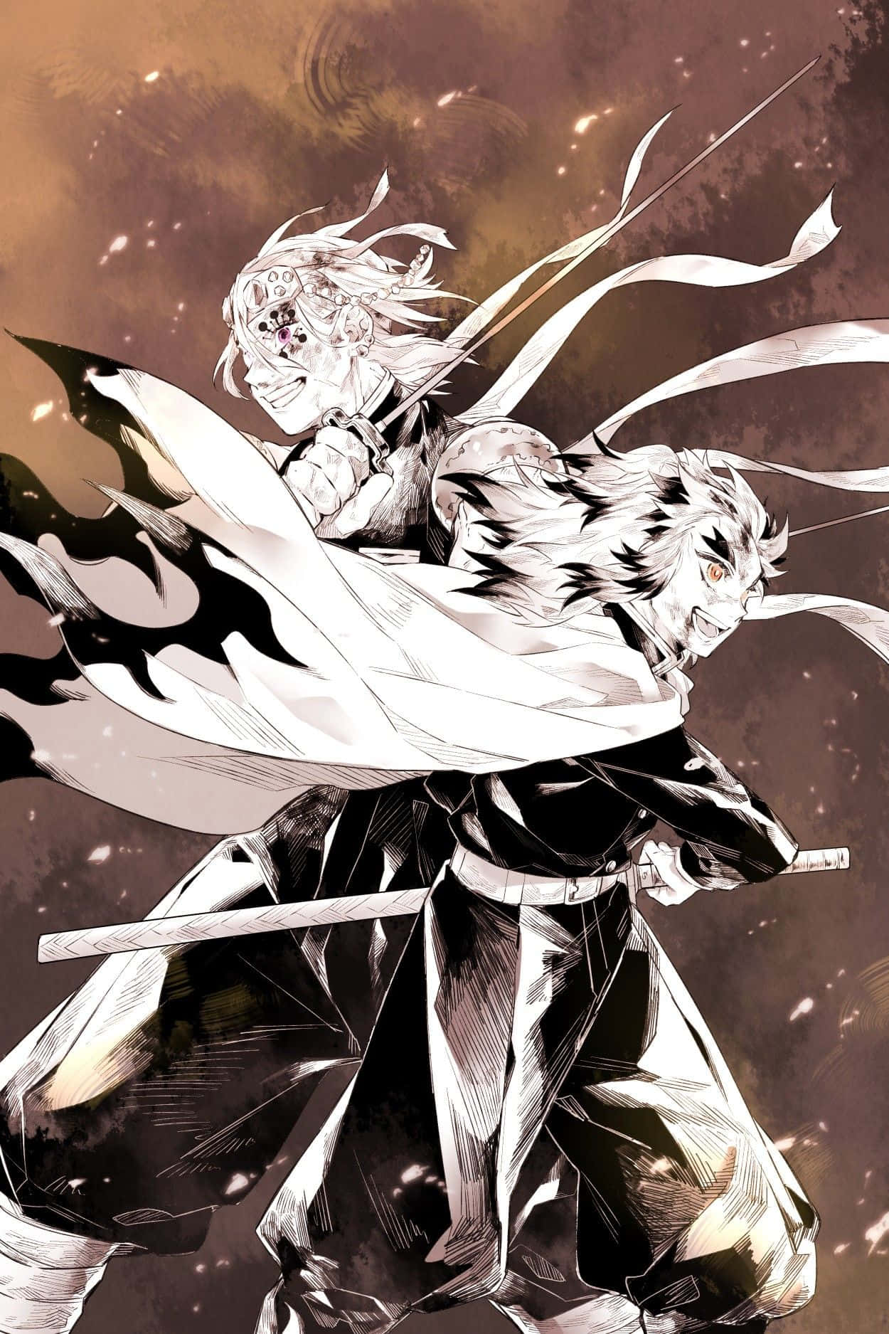 Rengoku And Tengen Wallpaper