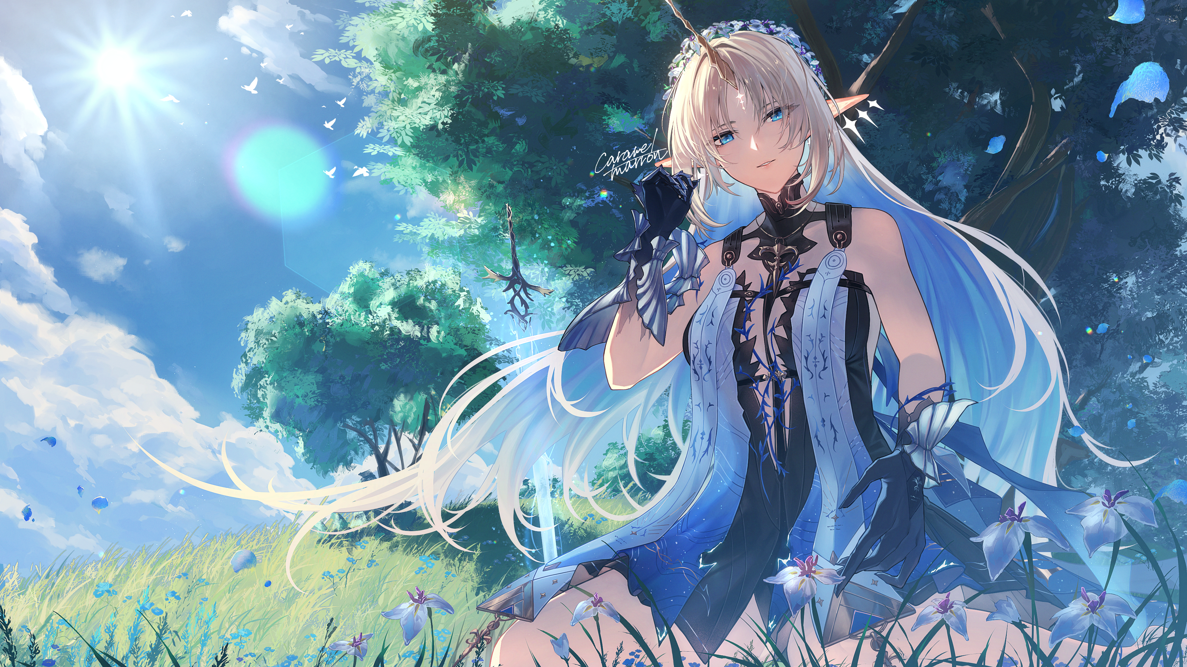 Fleurdelys Wallpaper by MarronCaramel Anime Image Board