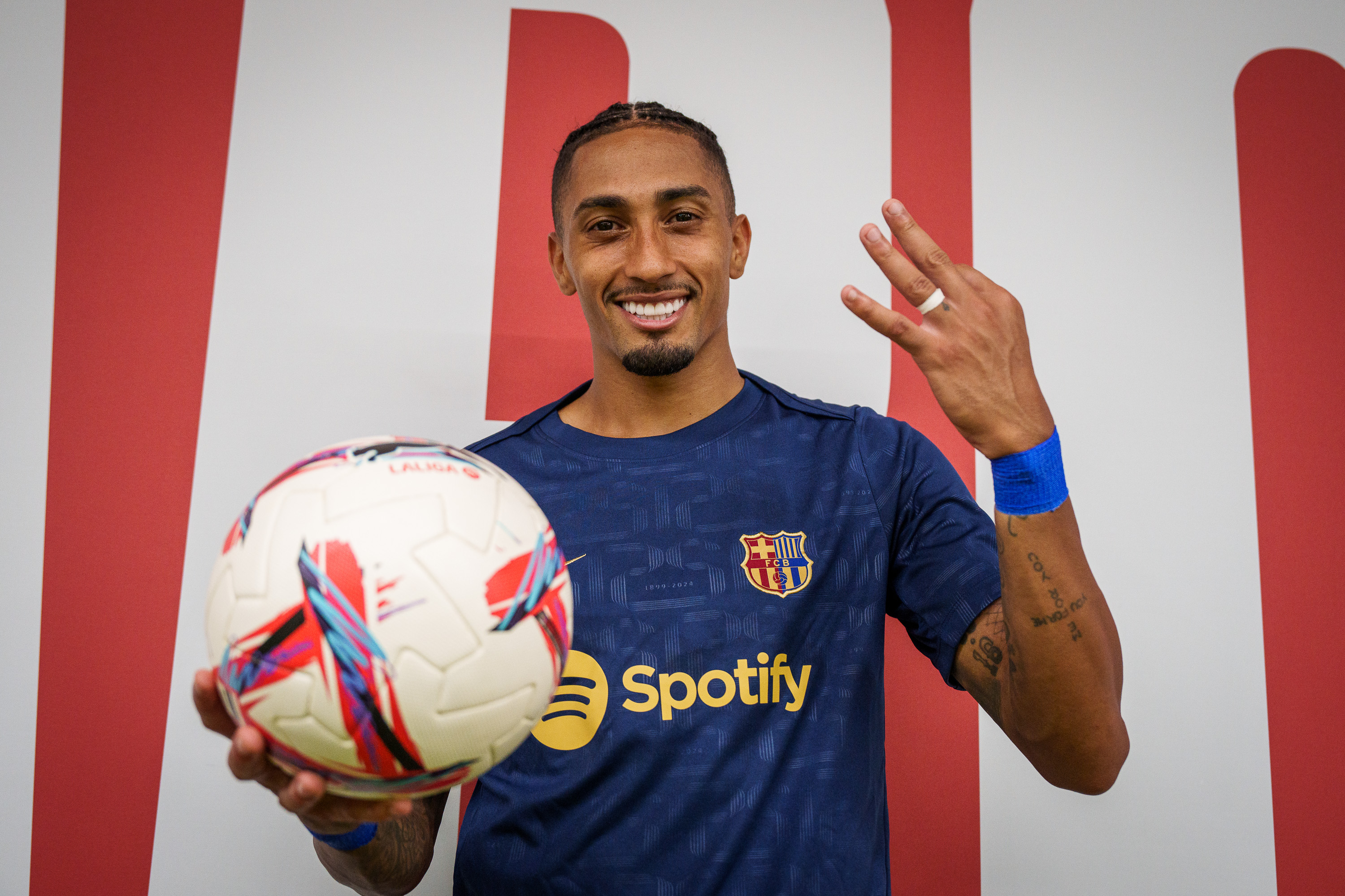 Unforgettable day for Raphinha